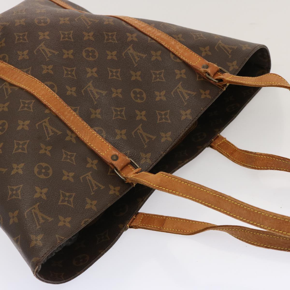 LOUIS VUITTON Monogram Sac Shopping Tote Bag M51108 LV hk1230