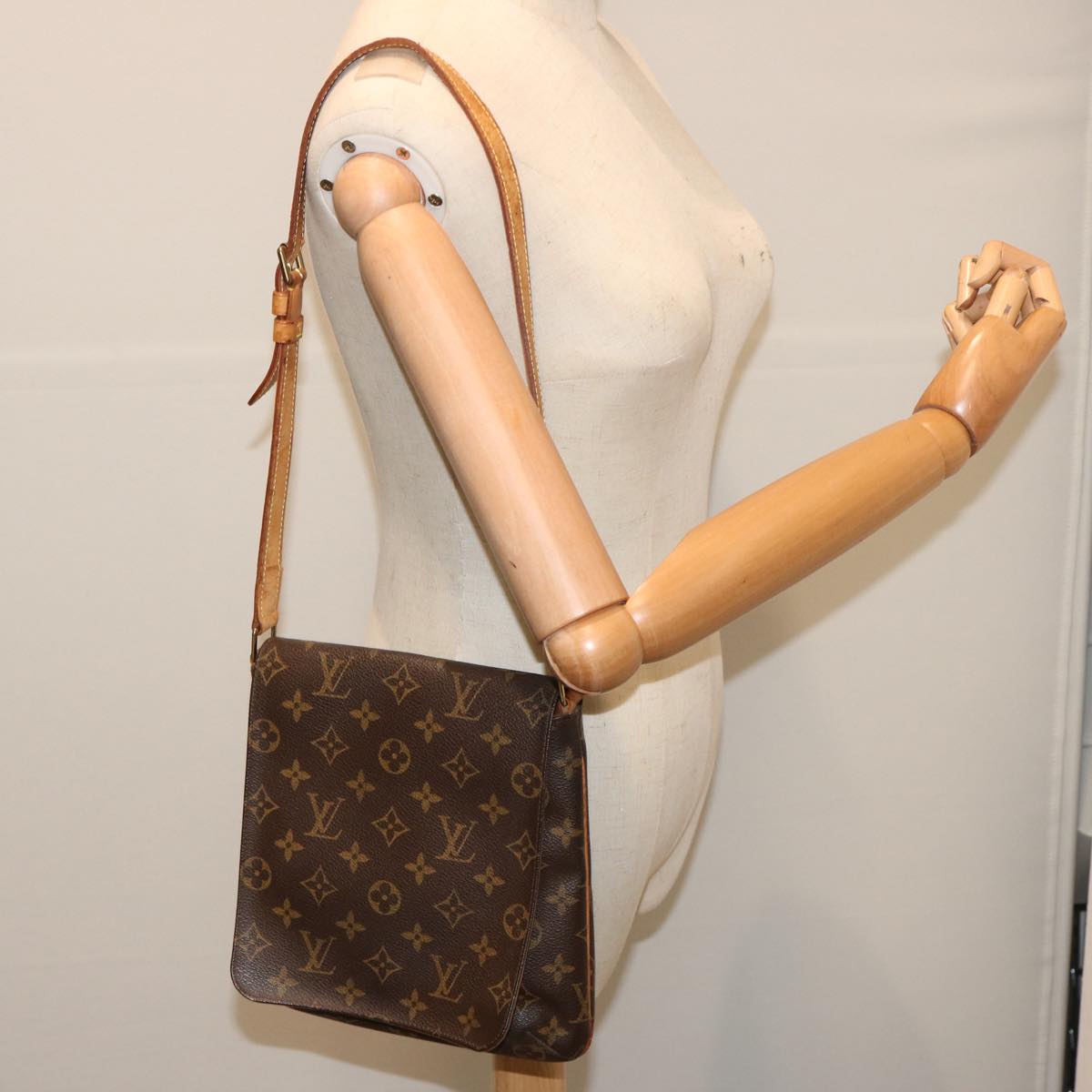 LOUIS VUITTON Monogram Musette Salsa Short Shoulder Bag M51258 LV hk1248
