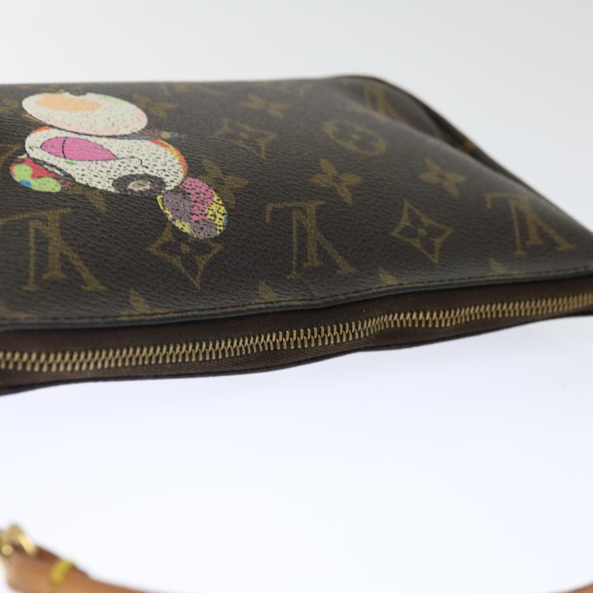 LOUIS VUITTON Monogram Panda Pochette Accessoires Pouch M51981 LV hk1273