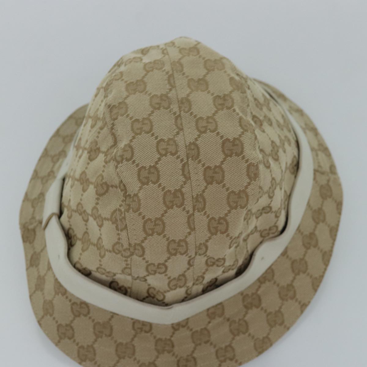 GUCCI GG Canvas Hat XL Beige hk1407