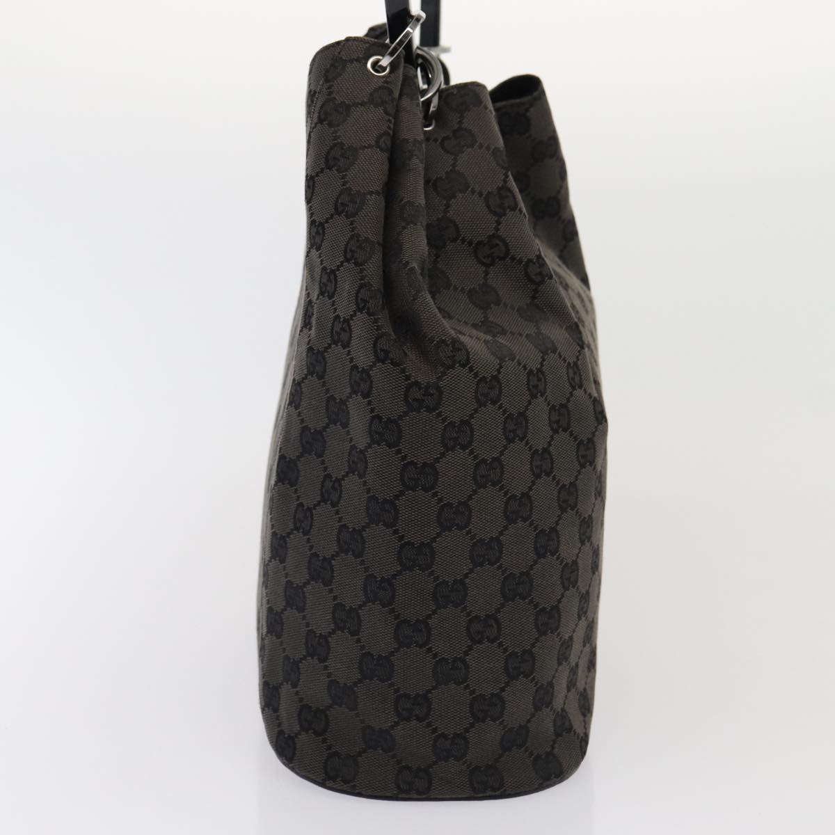 GUCCI GG Canvas Hand Bag Black 001 3738 hk1441