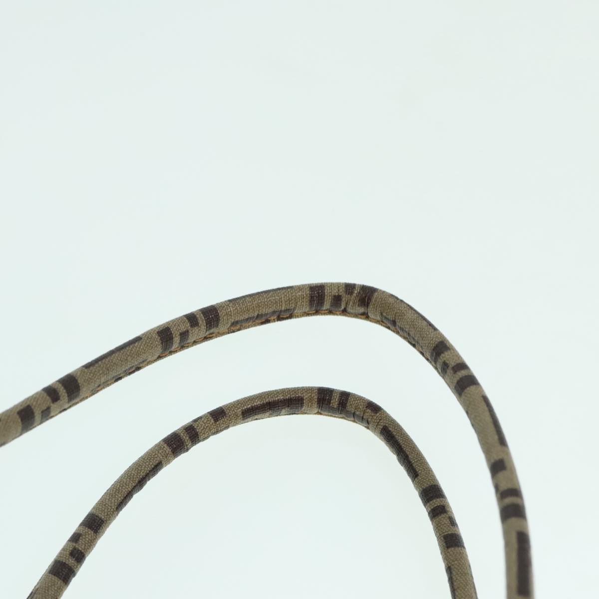 FENDI Zucchino Tote Bag Nylon Beige 8BN174 hk1659