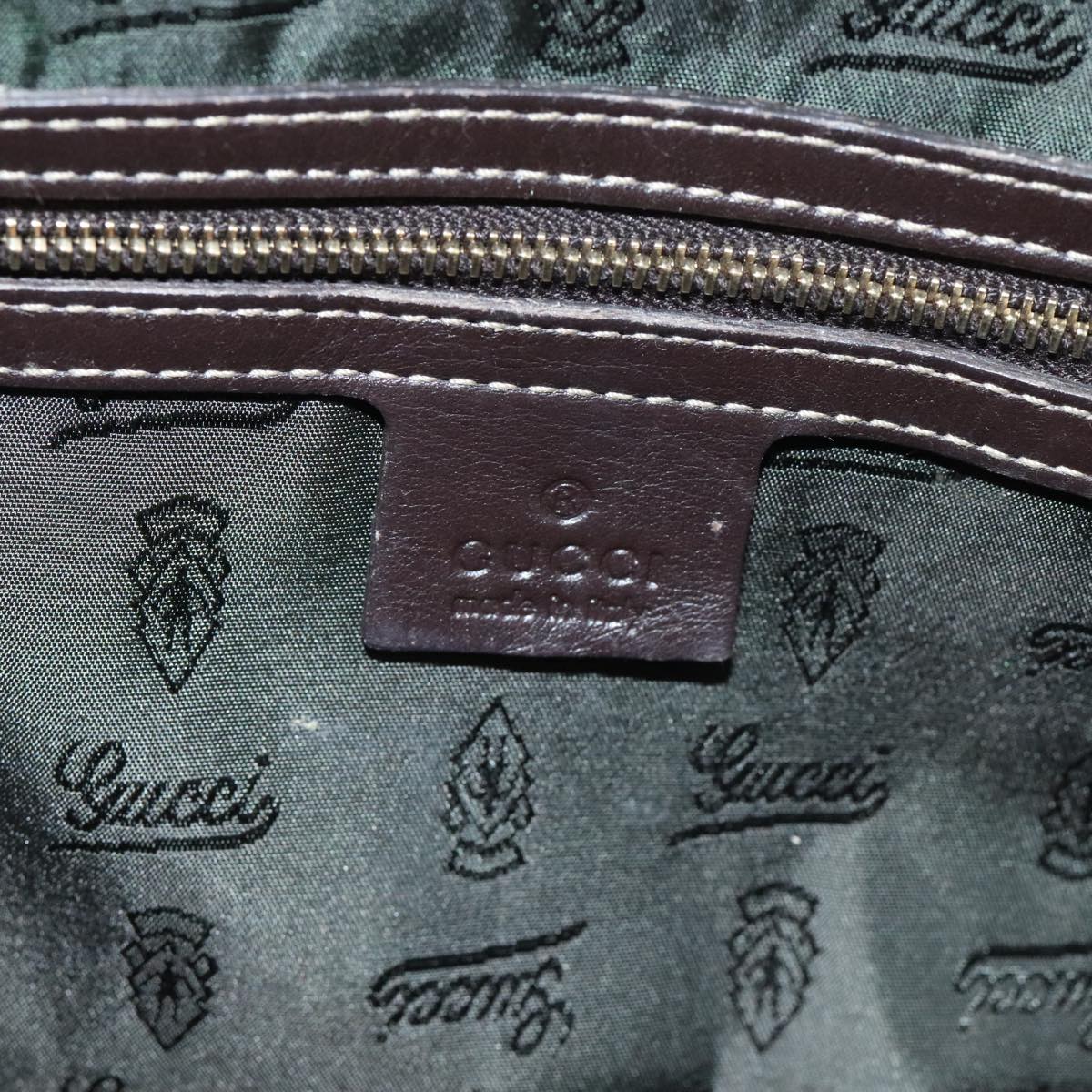 GUCCI GG Crystal Hand Bag Beige Gold 197020 hk1740
