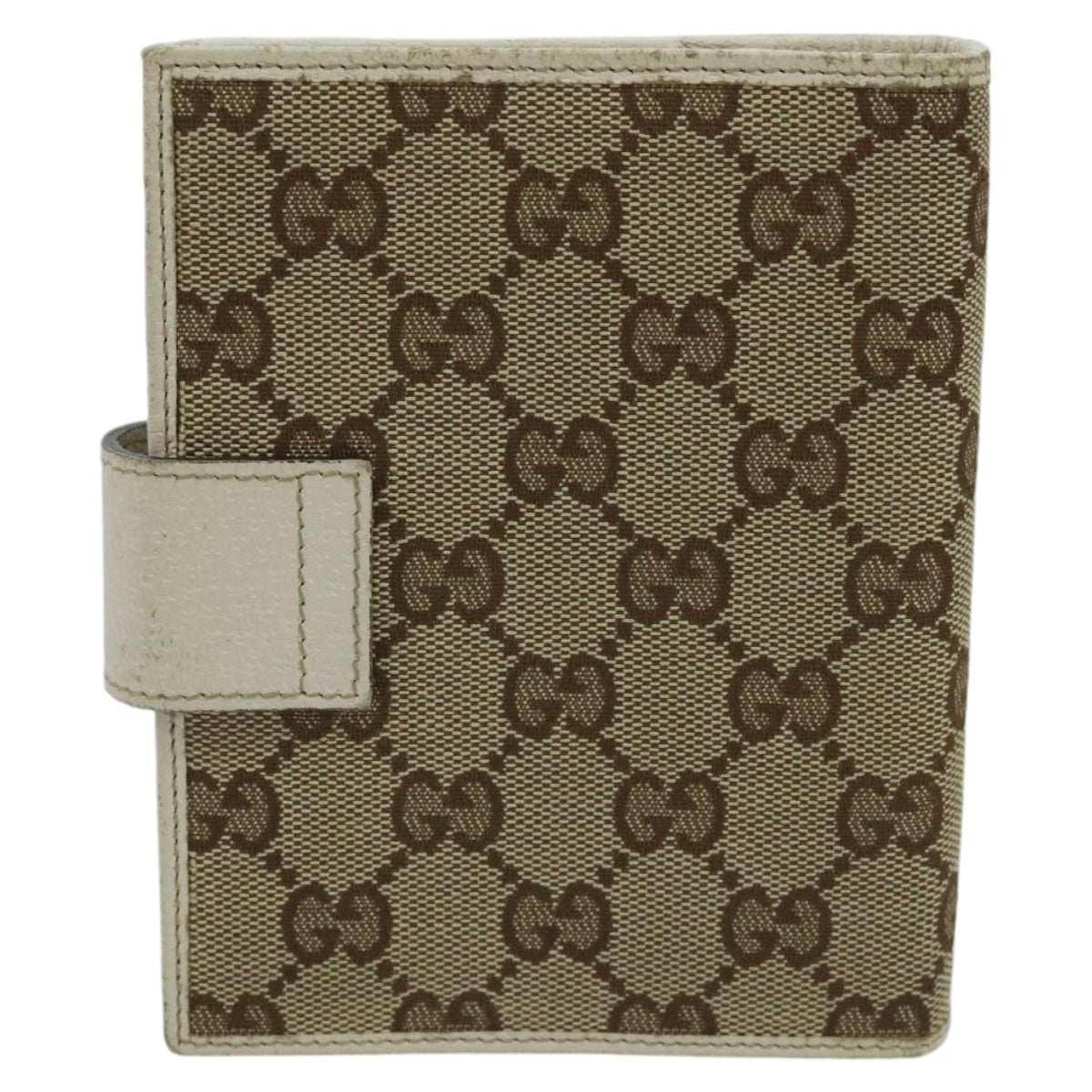 GUCCI GG Canvas Day Planner Cover Beige 115240 hk1809