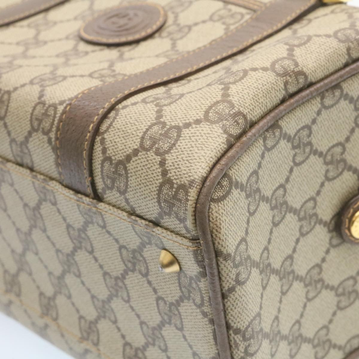 GUCCI GG Canvas Hand Bag Beige hk233