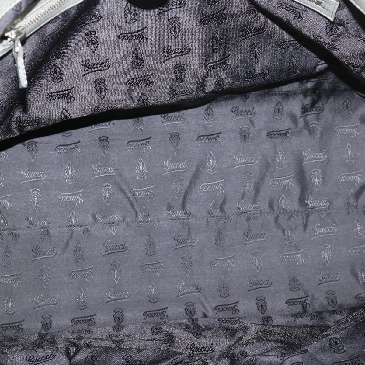 GUCCI GG Canvas Shoulder Bag Gray 241102 hk673