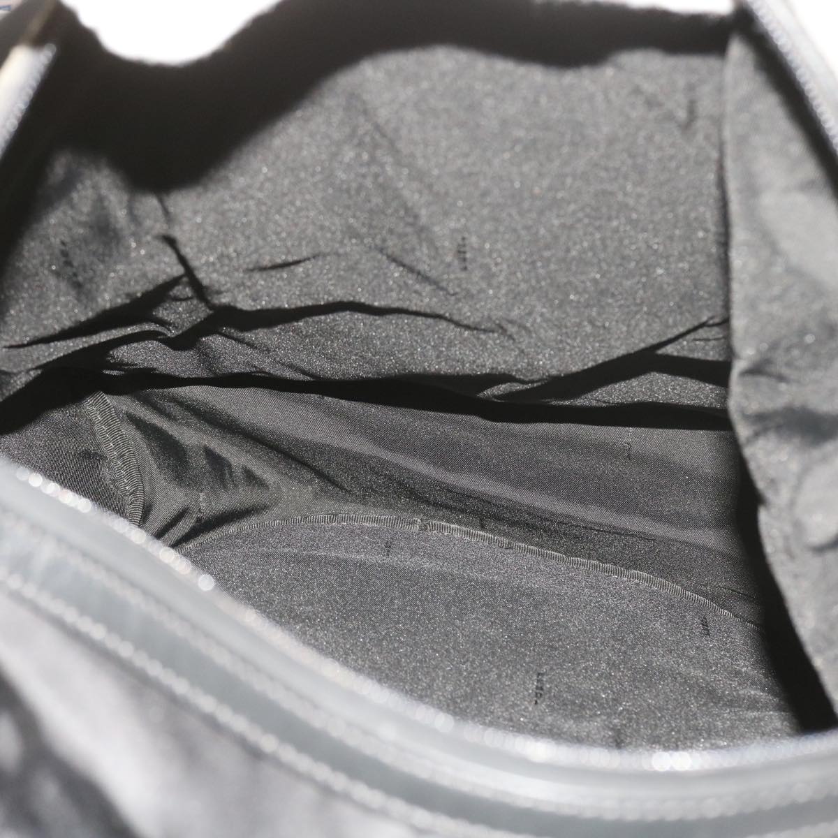 FENDI Backpack Nylon Leather Black hk906