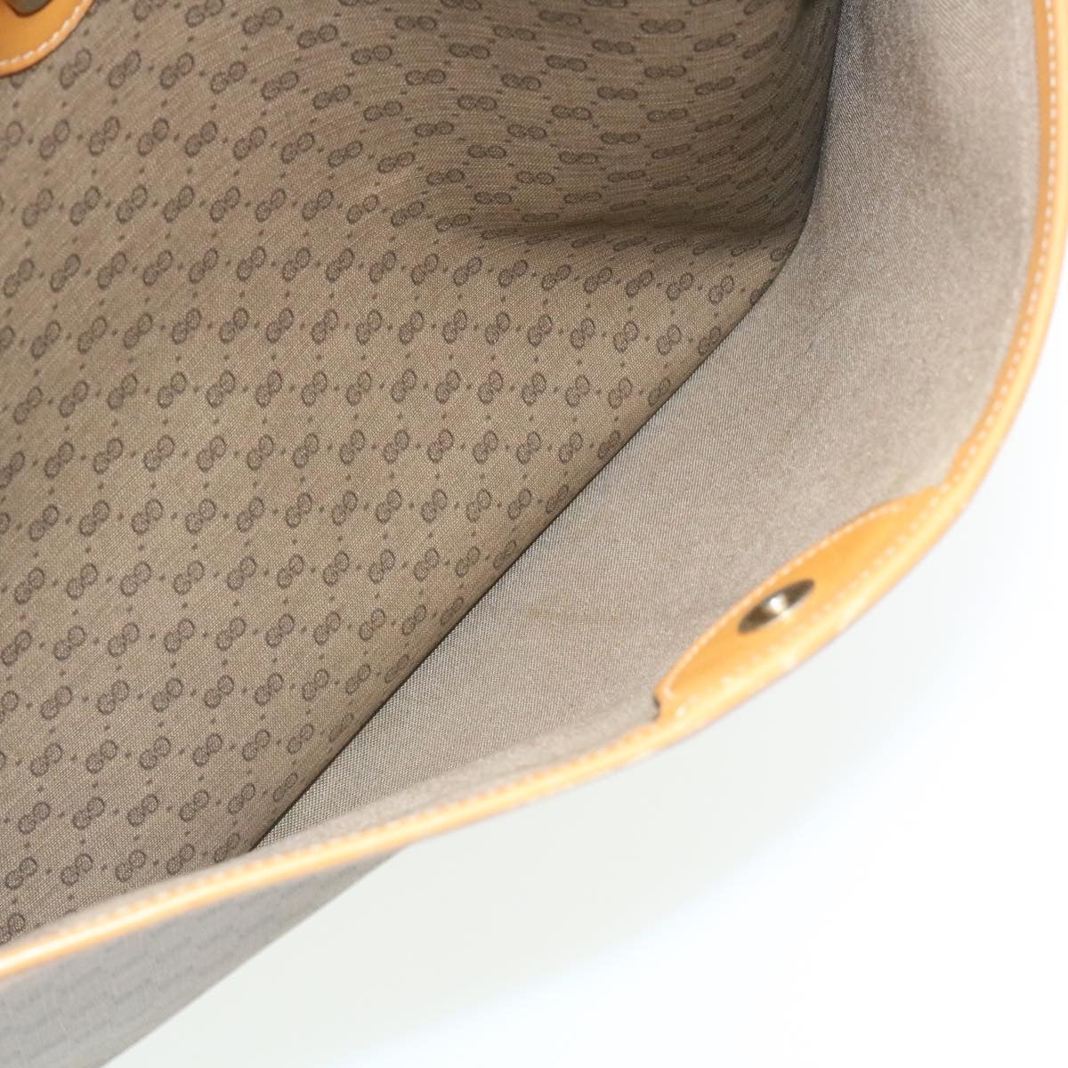 GUCCI Web Sherry Line Micro GG Canvas Tote Bag Beige Red Green im299