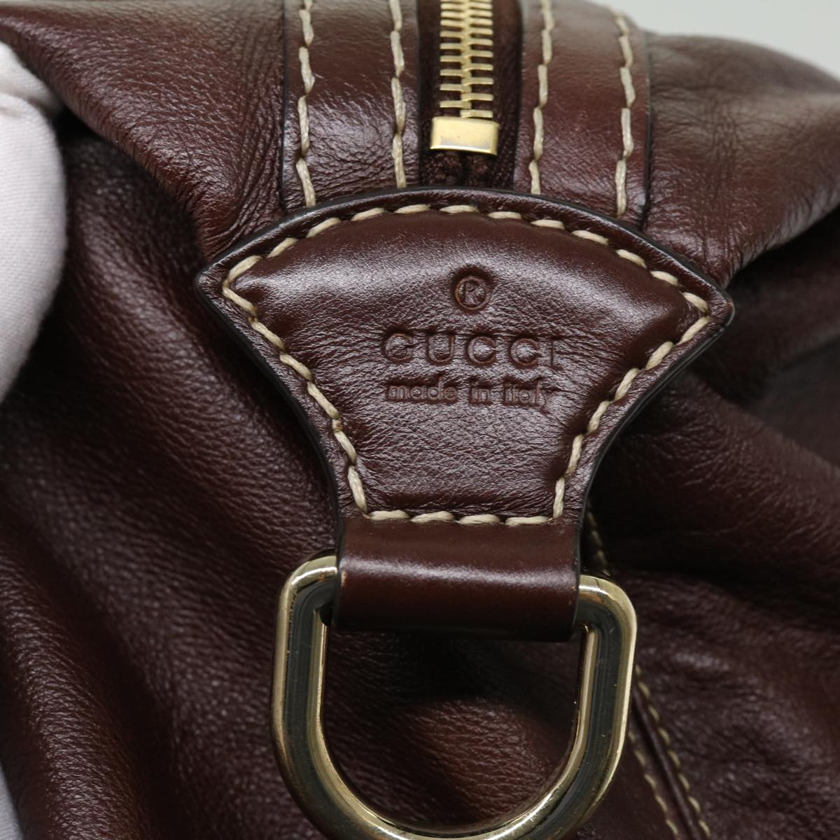 GUCCI Shoulder Bag Leather Brown 189892002058 im373