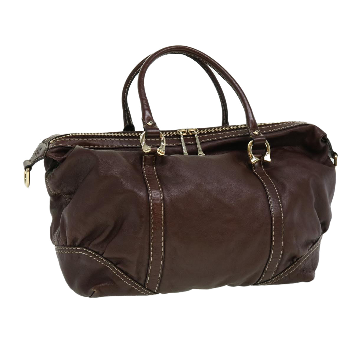 GUCCI Shoulder Bag Leather Brown 189892002058 im373