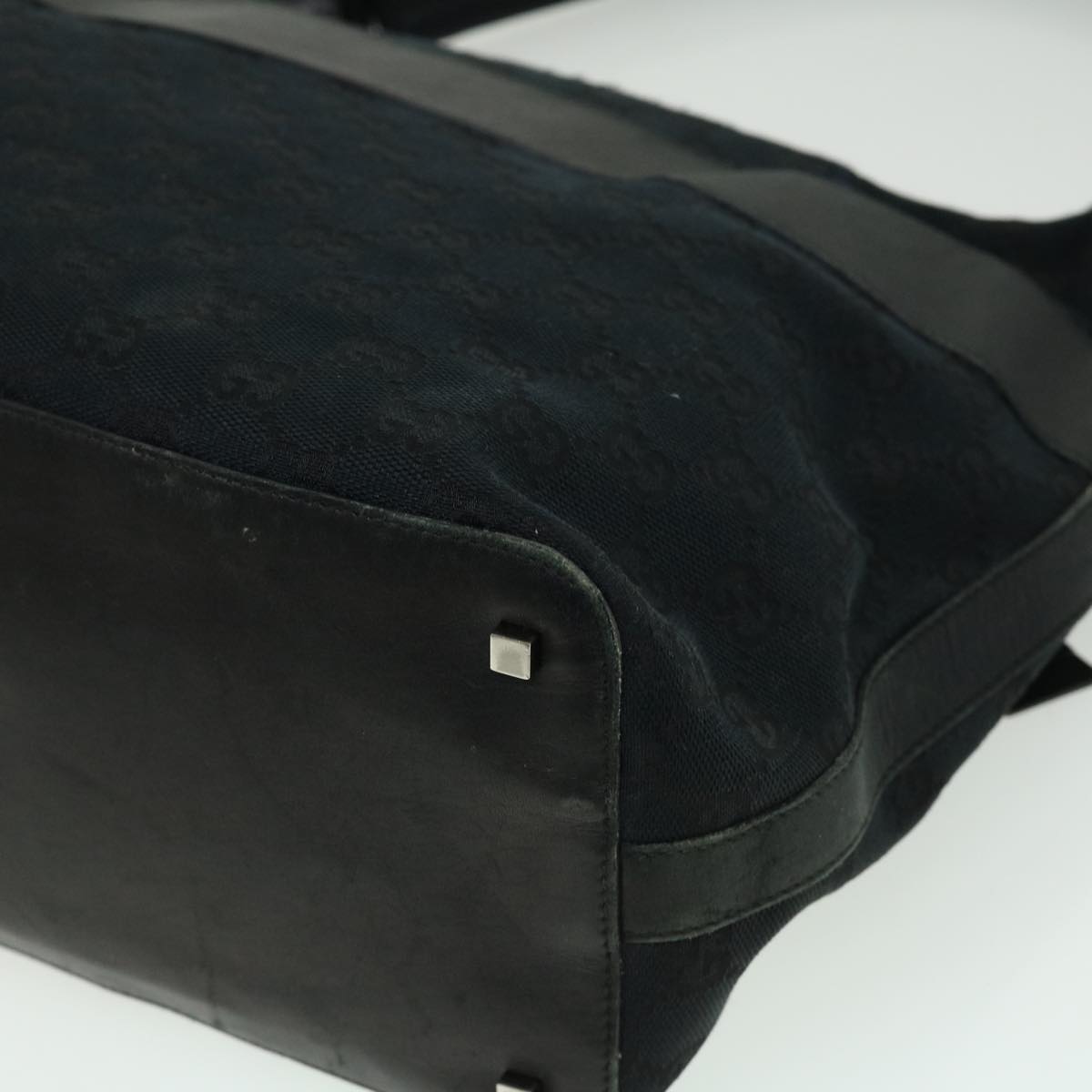 GUCCI GG Canvas Shoulder Bag Black 14298002058 im374