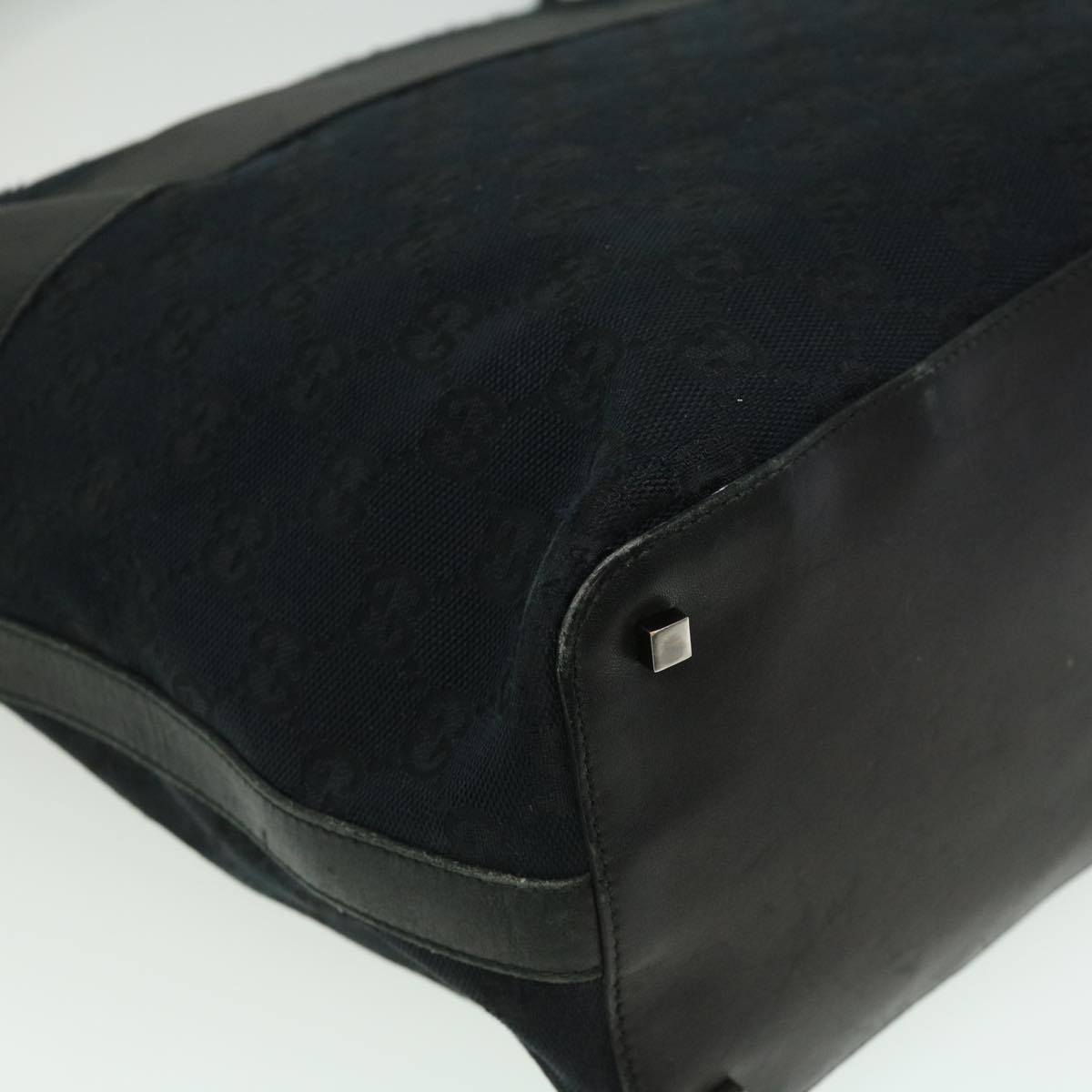 GUCCI GG Canvas Shoulder Bag Black 14298002058 im374
