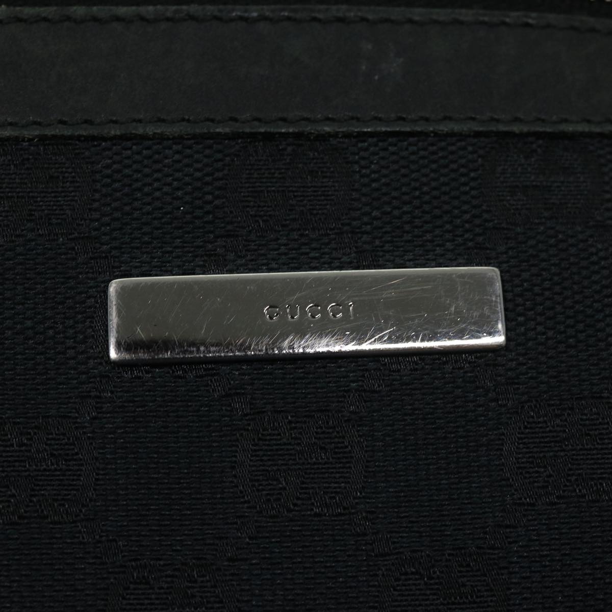 GUCCI GG Canvas Shoulder Bag Black 14298002058 im374