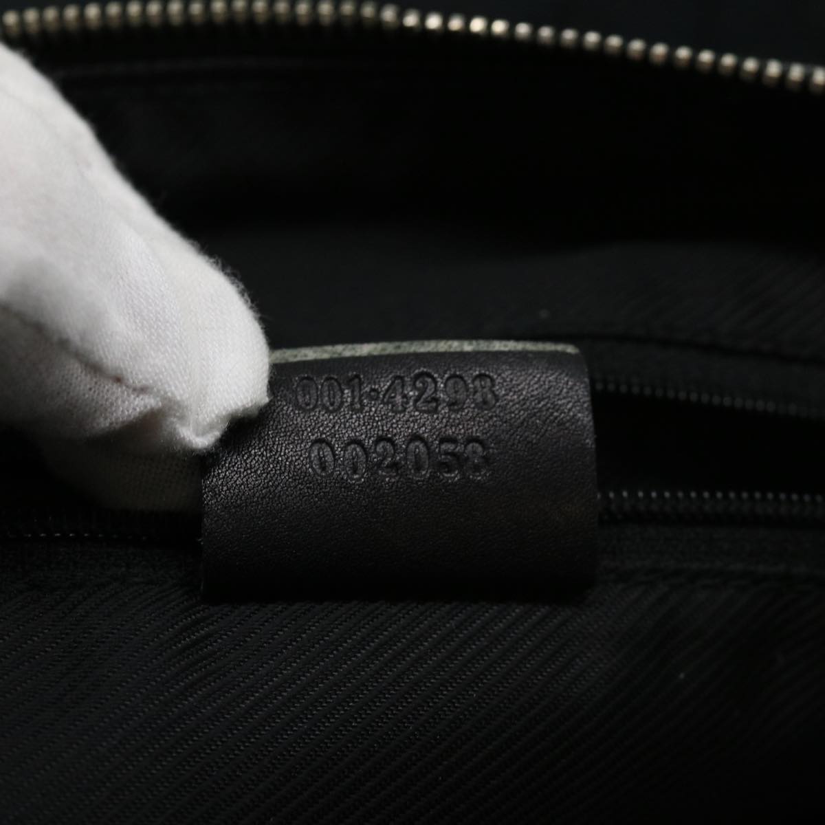 GUCCI GG Canvas Shoulder Bag Black 14298002058 im374
