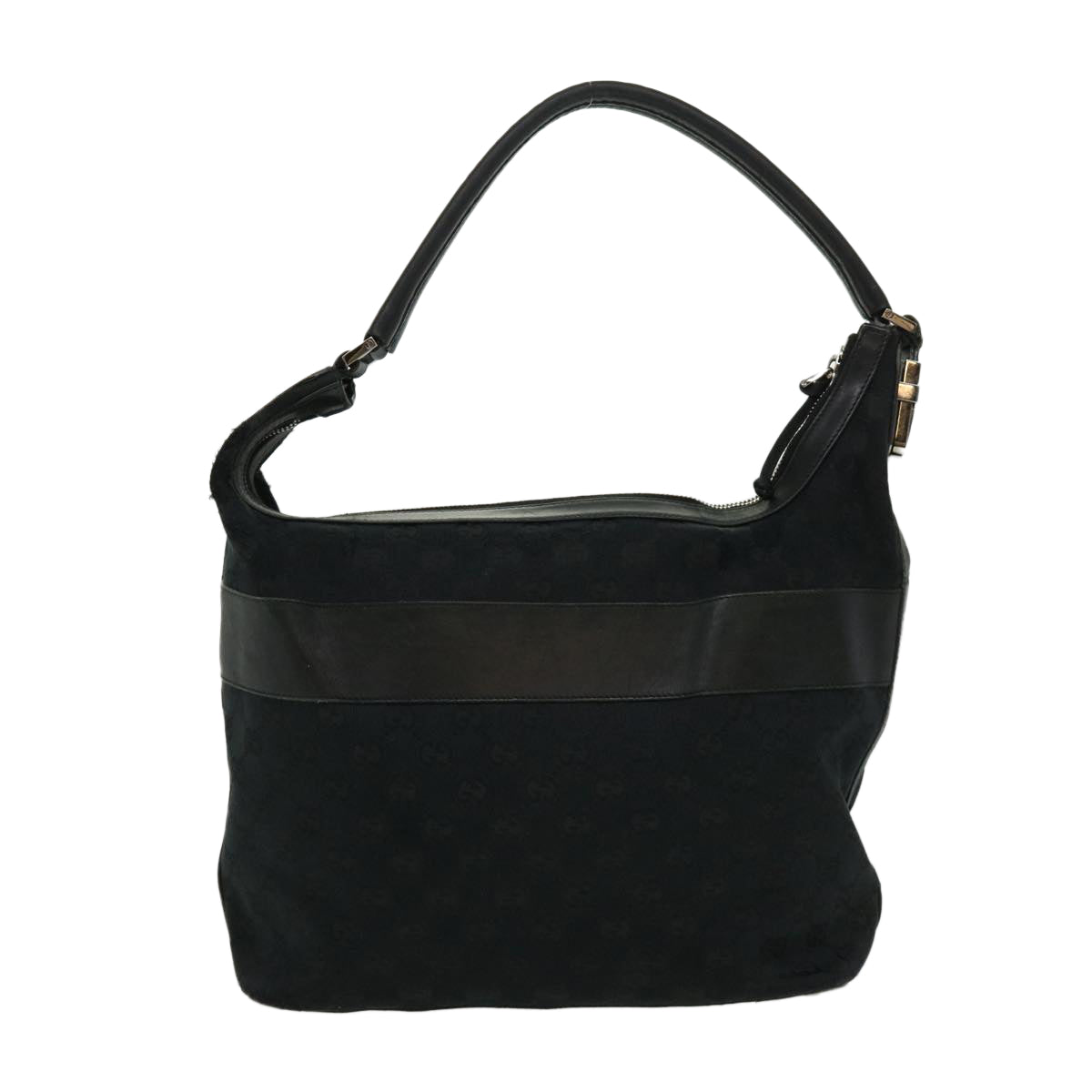 GUCCI GG Canvas Shoulder Bag Black 14298002058 im374