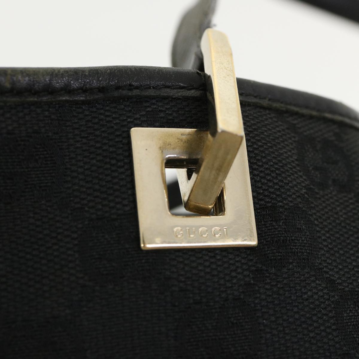 GUCCI GG Canvas Tote Bag Black 002 1099 001998 im420