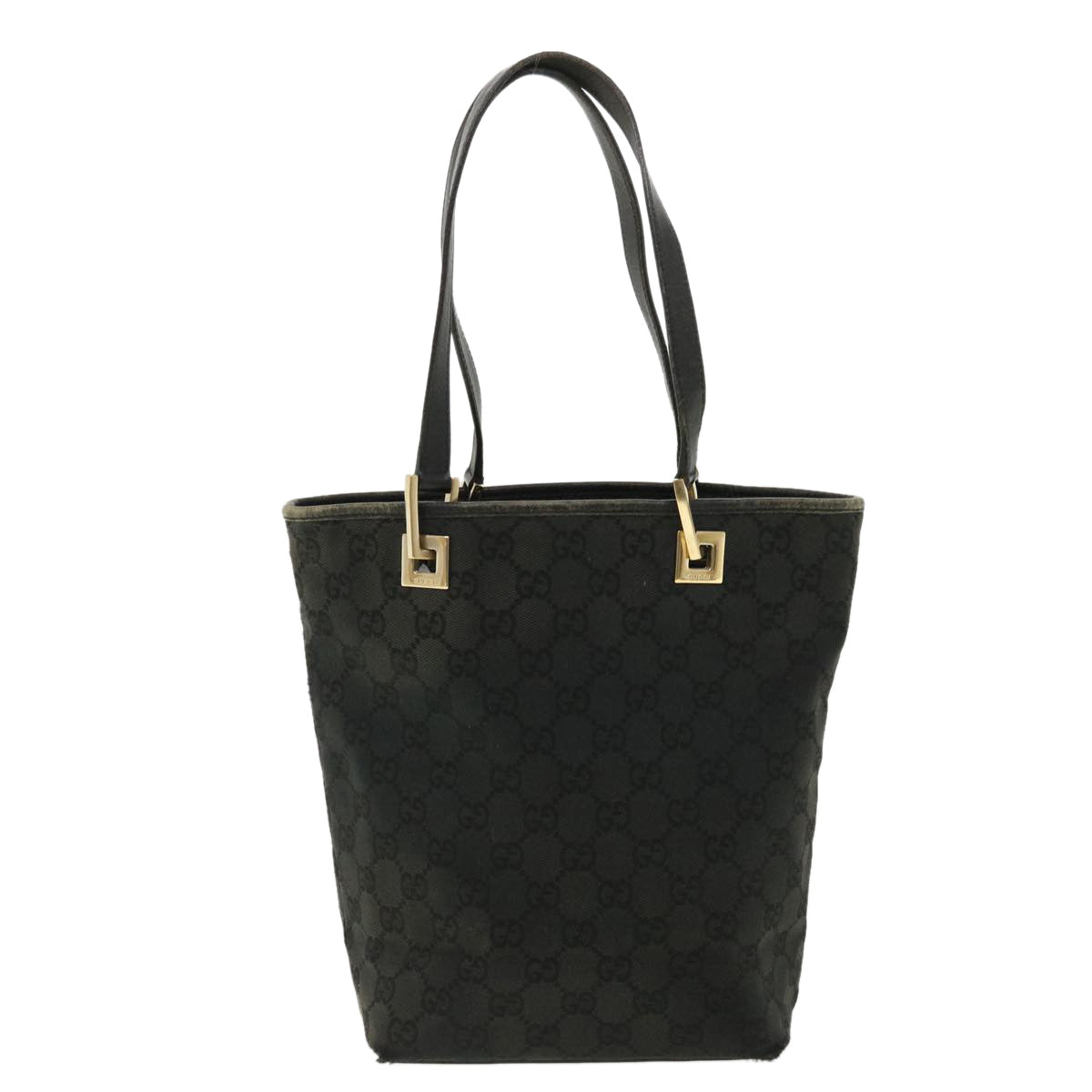 GUCCI GG Canvas Tote Bag Black 002 1099 001998 im420