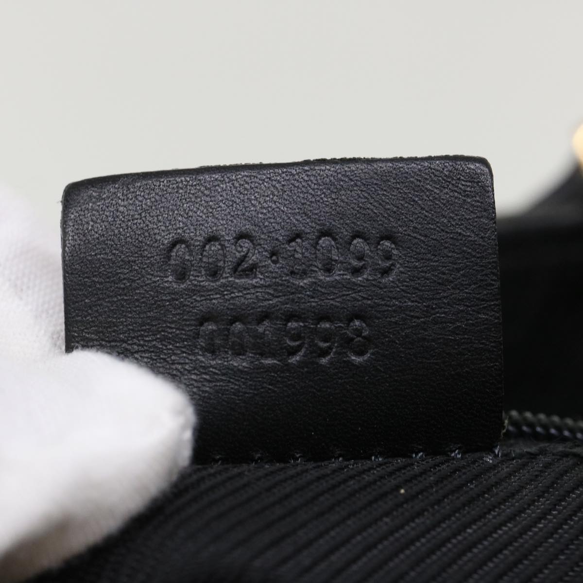 GUCCI GG Canvas Tote Bag Black 002 1099 001998 im420