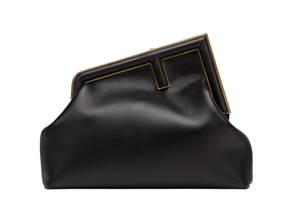Fendi First Black leather bag