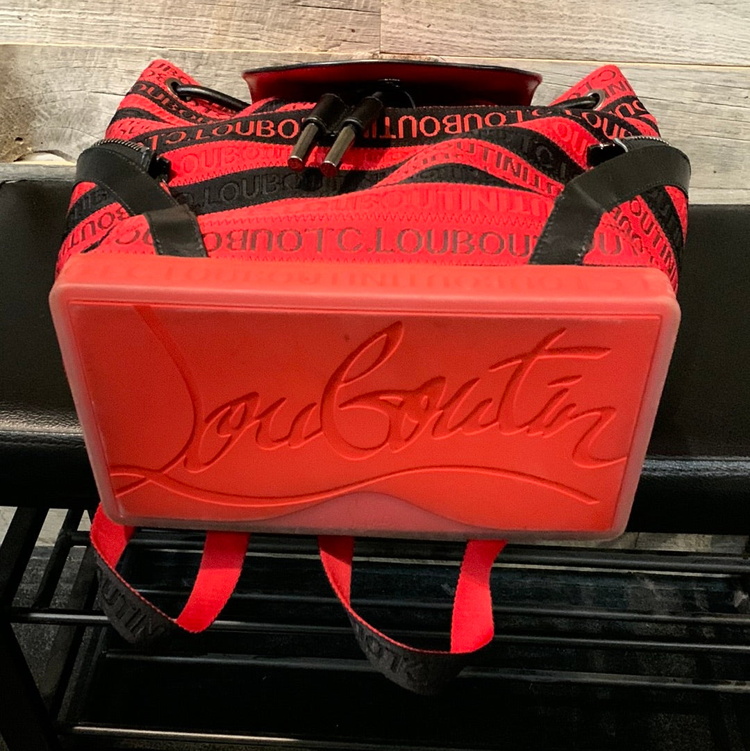 Christian Louboutin Explorafunk Logo Backpack