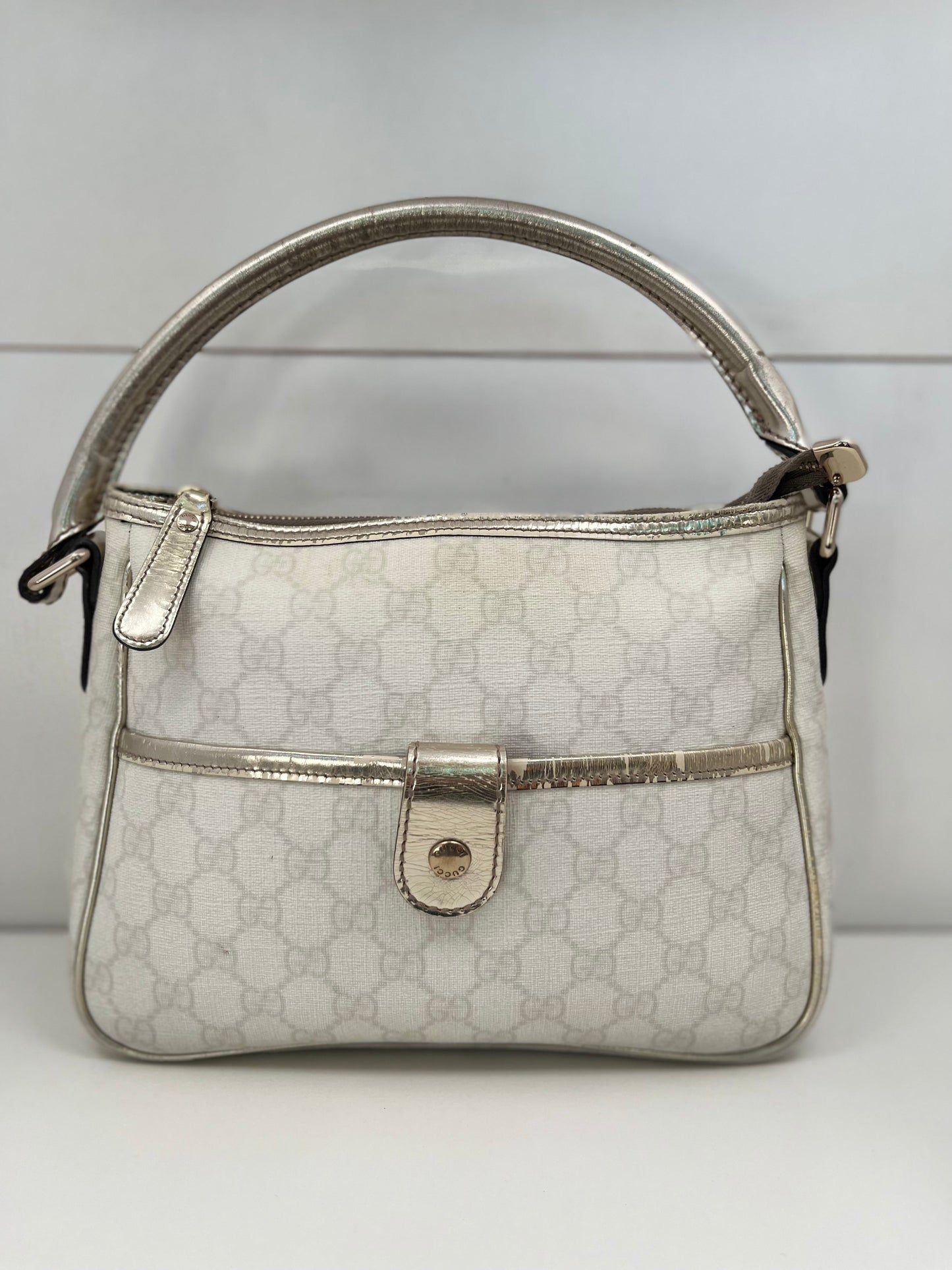 Gucci LÃƒÆ’Ã‚Â¦der Skuldertaske