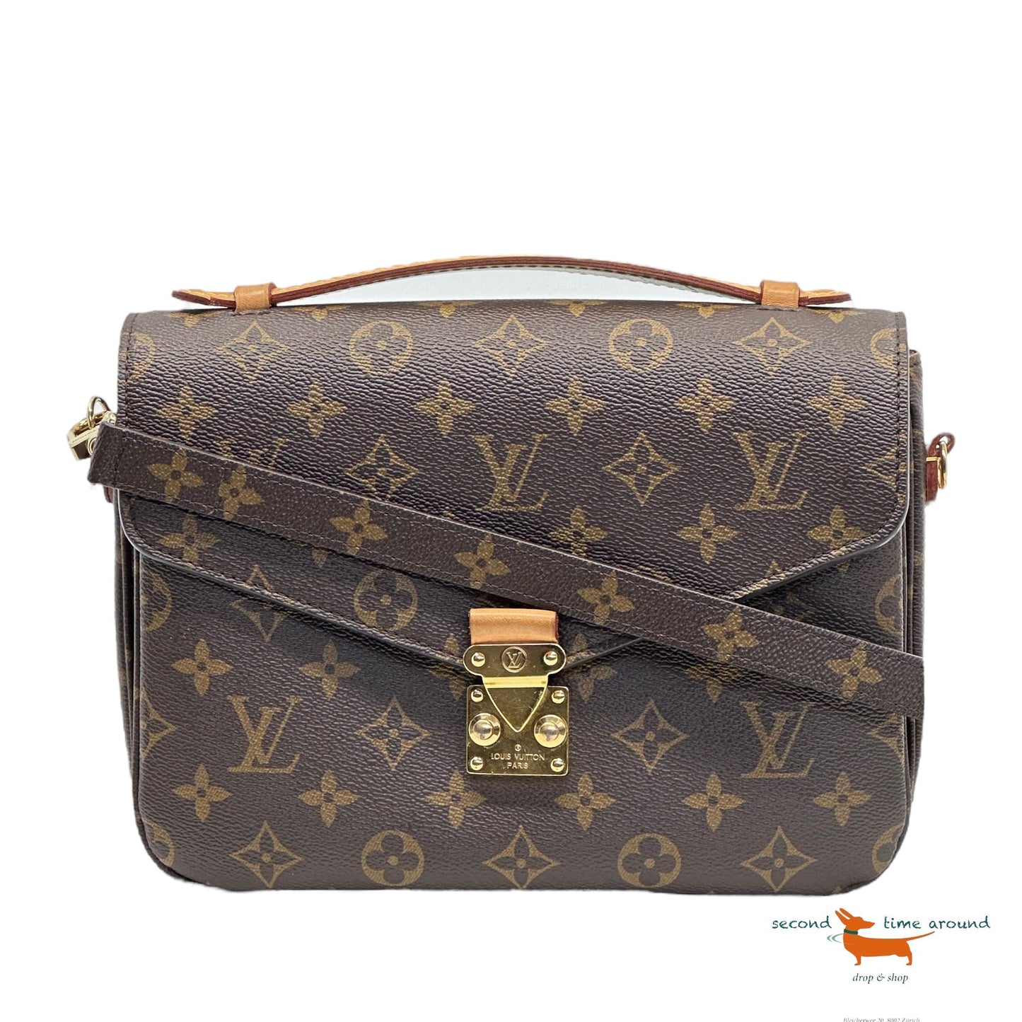 Louis Vuitton Monogram Pochette MÃ©tis Bag