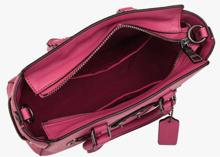 COACH Blake 25 Pink Bubble Leather