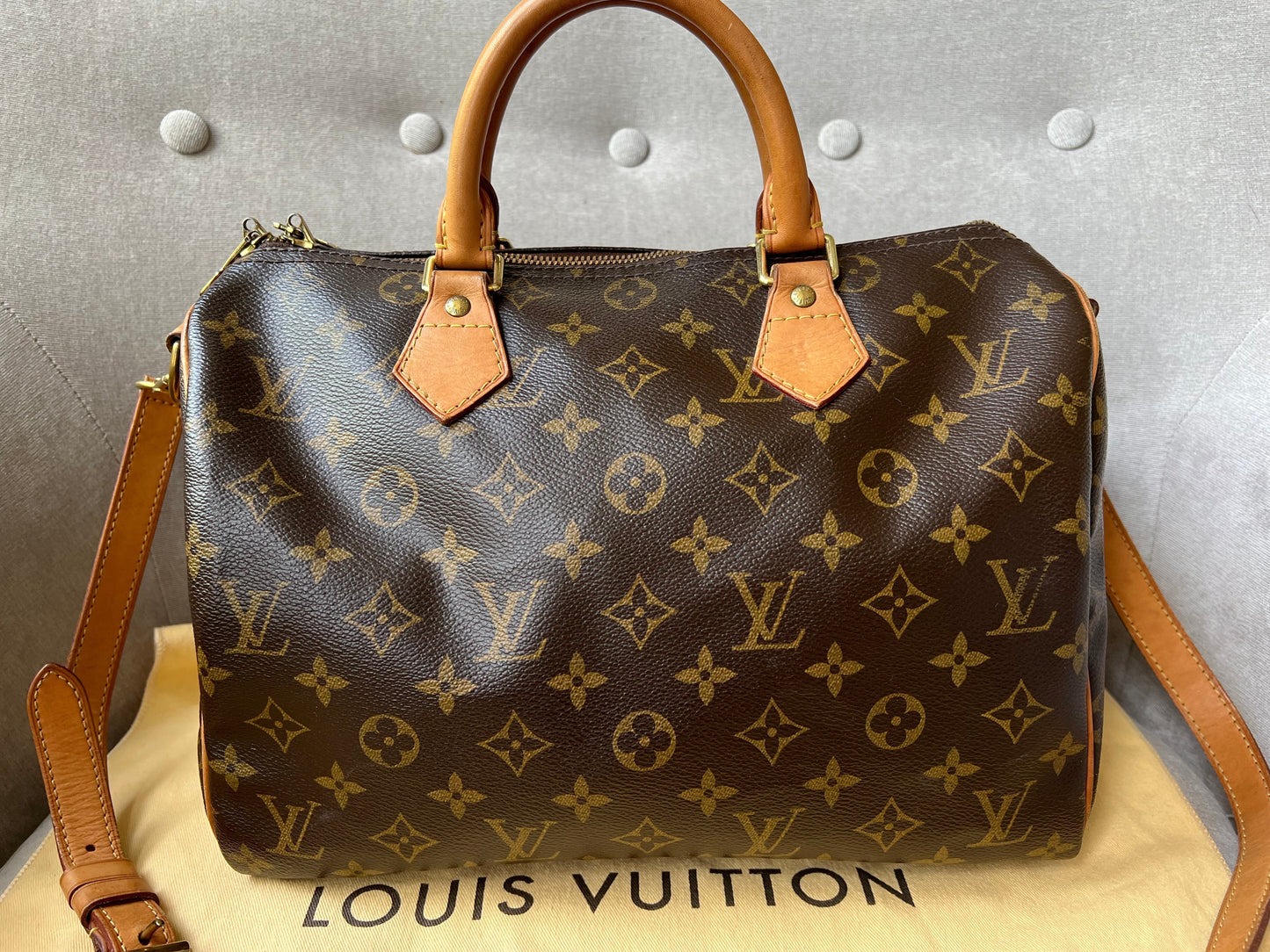 Louis Vuitton Speedy 30 Bandouliere Monogram (RRP £1470)