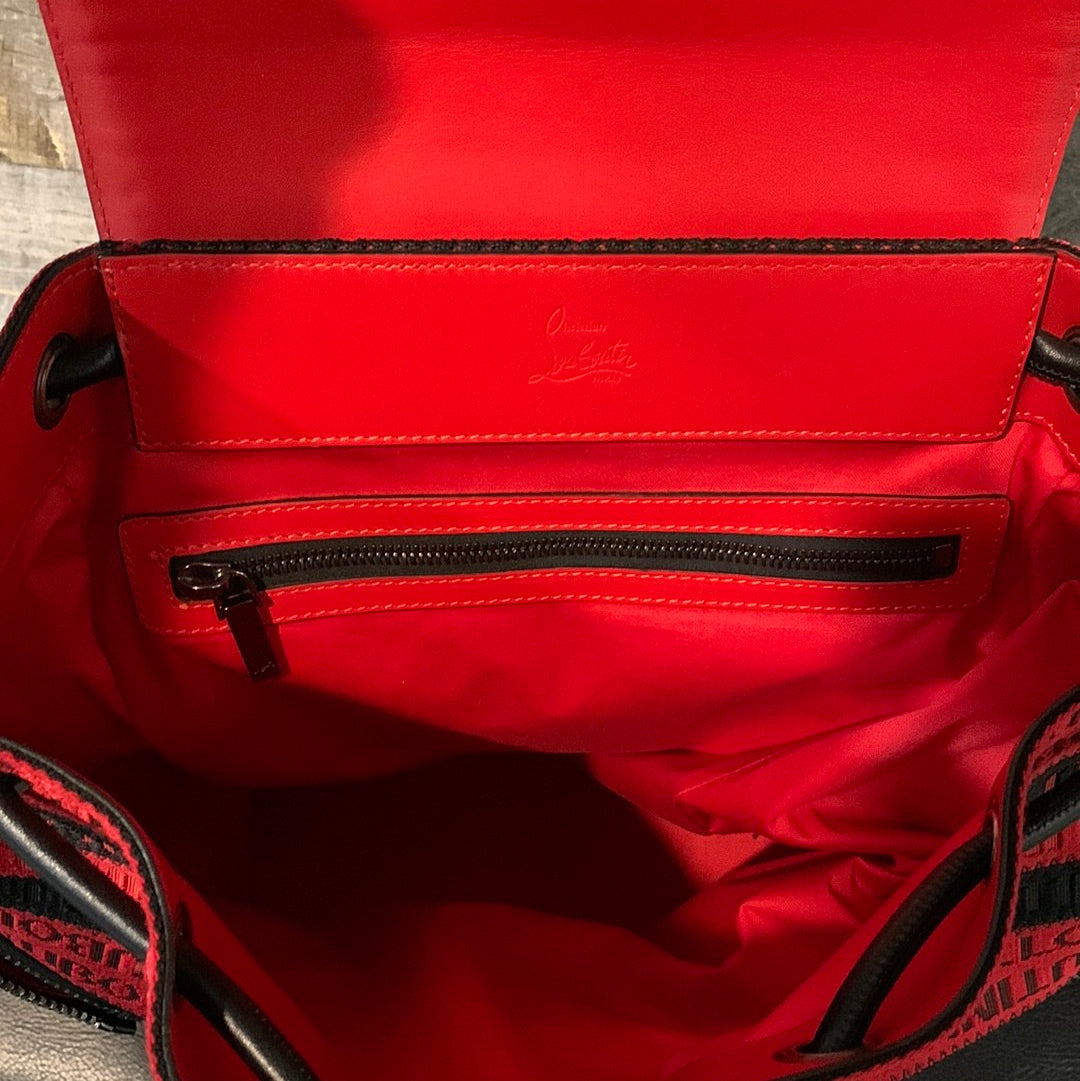 Christian Louboutin Explorafunk Logo Backpack
