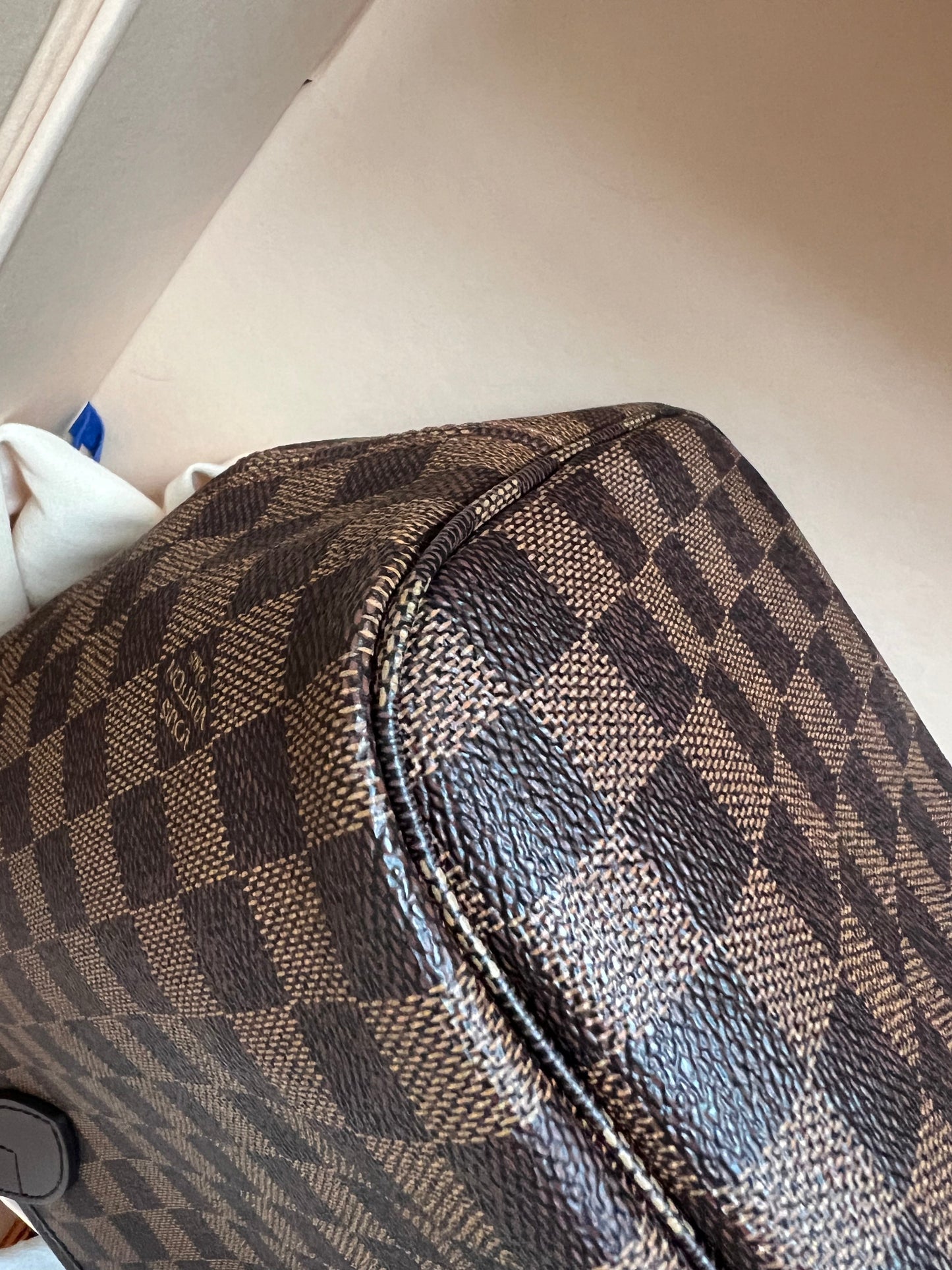 Louis Vuitton Neverfull MM Damier Ebene Cherry Interior (RRP £1,410)