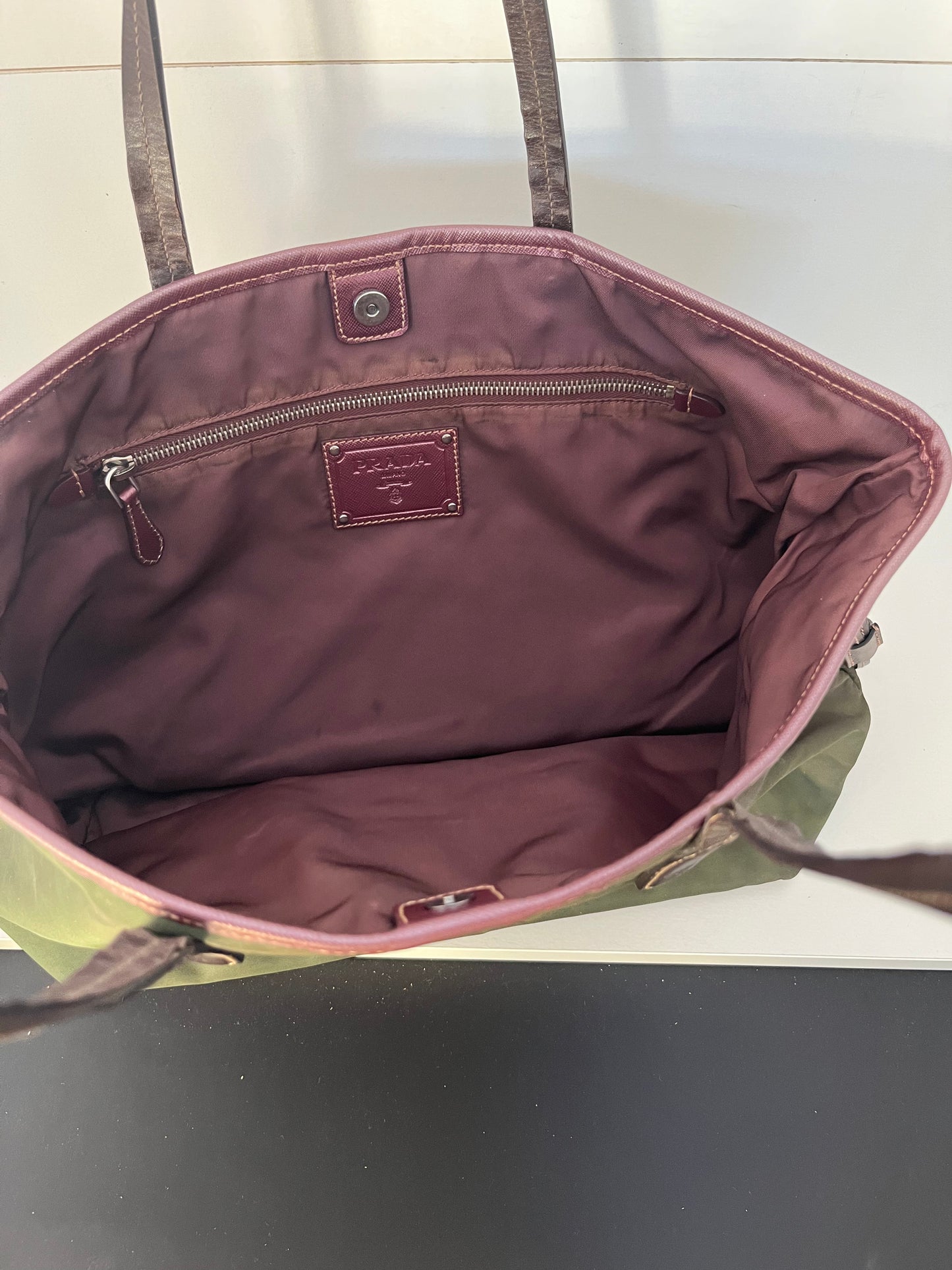 Prada GrÃƒÆ’Ã‚Â¸n Totebag