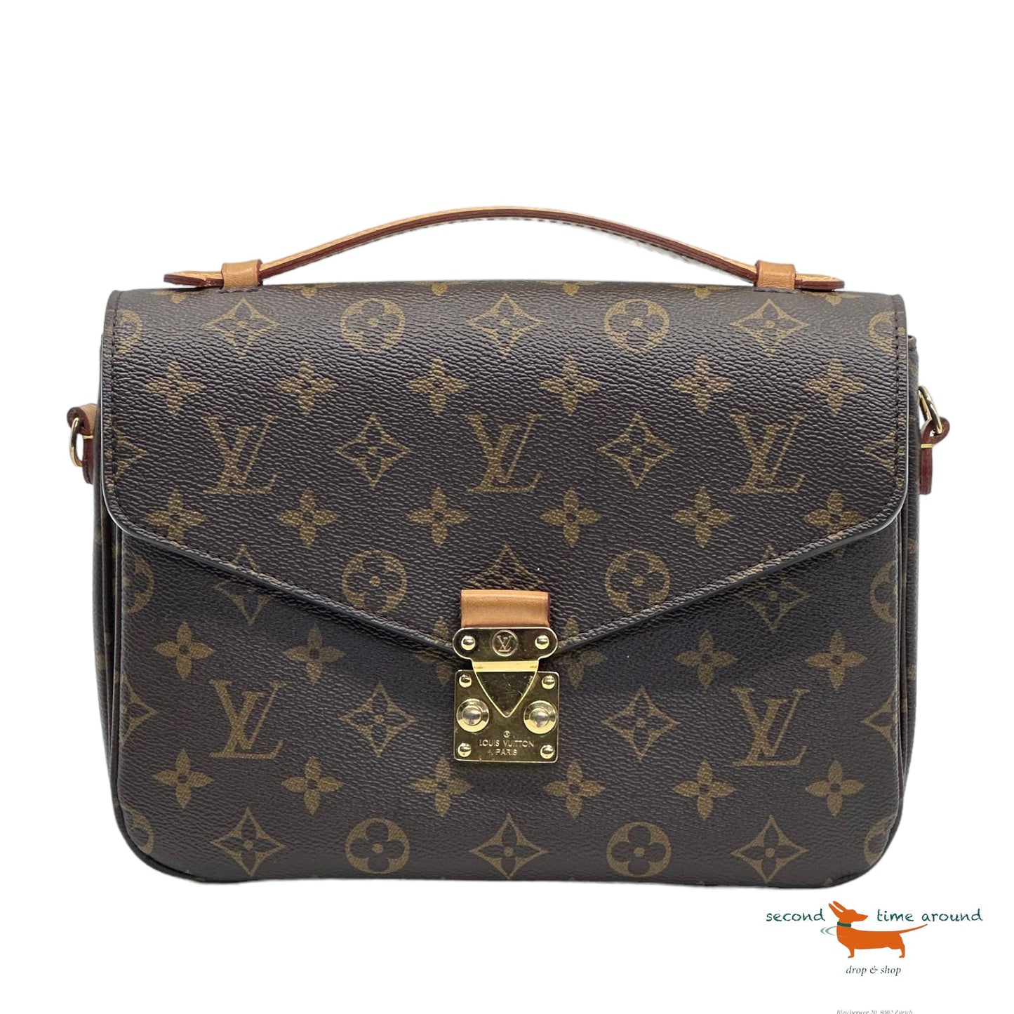 Louis Vuitton Monogram Pochette MÃ©tis Bag