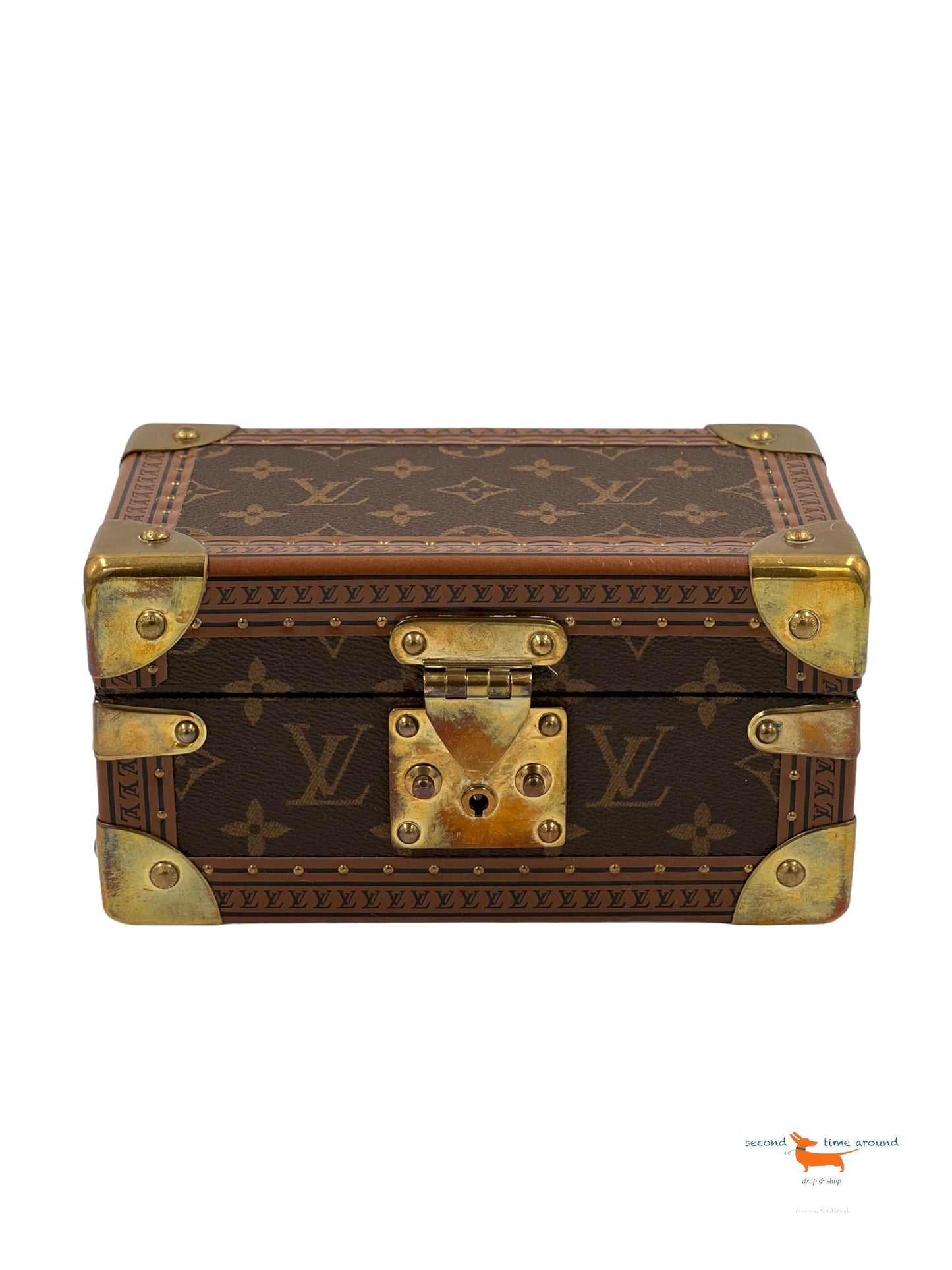 Louis Vuitton Coffret TrÃ©sor 20 Monogram Canvas Brown