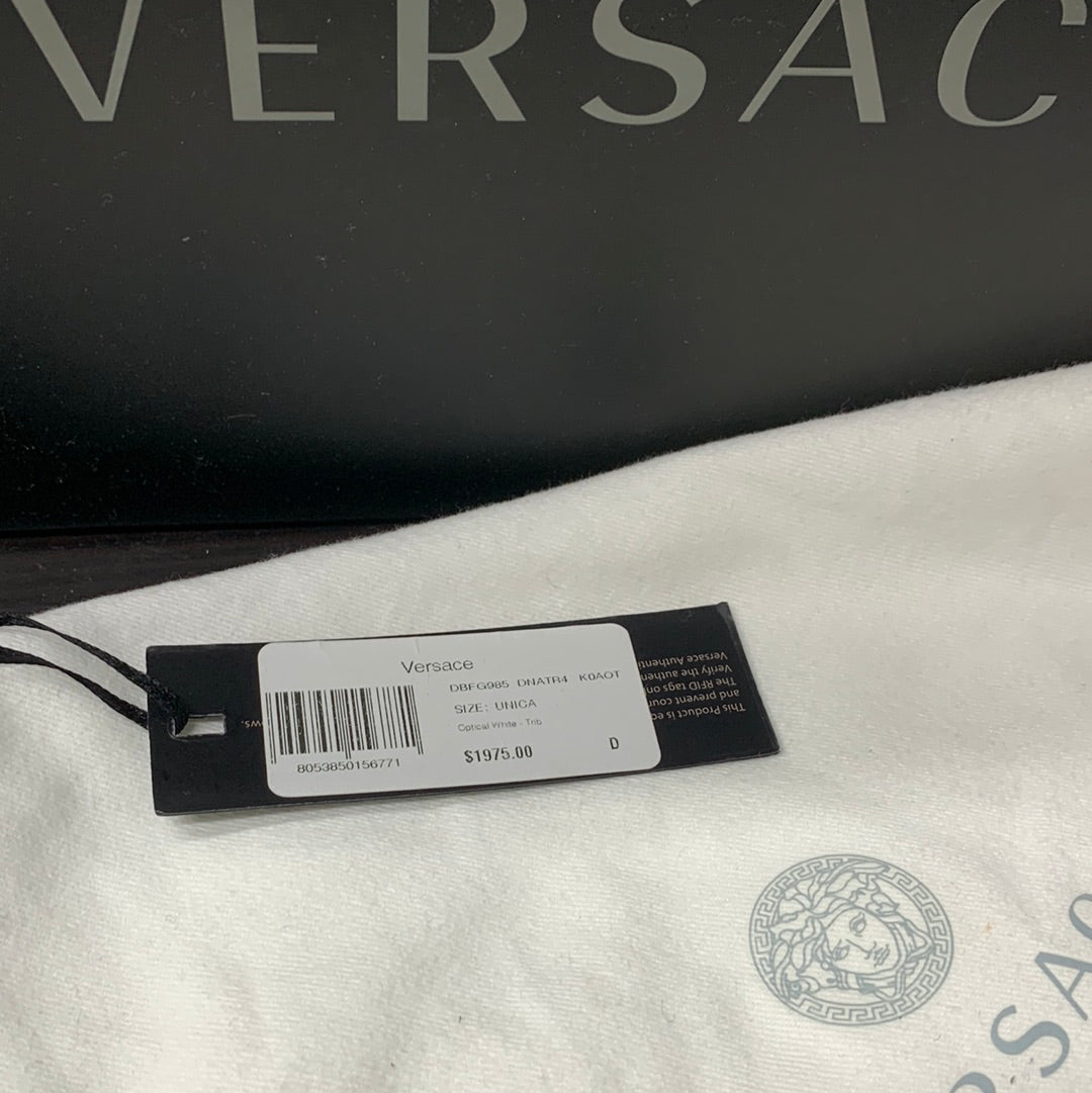 Versace Virtus Quilted Shoulder Bag