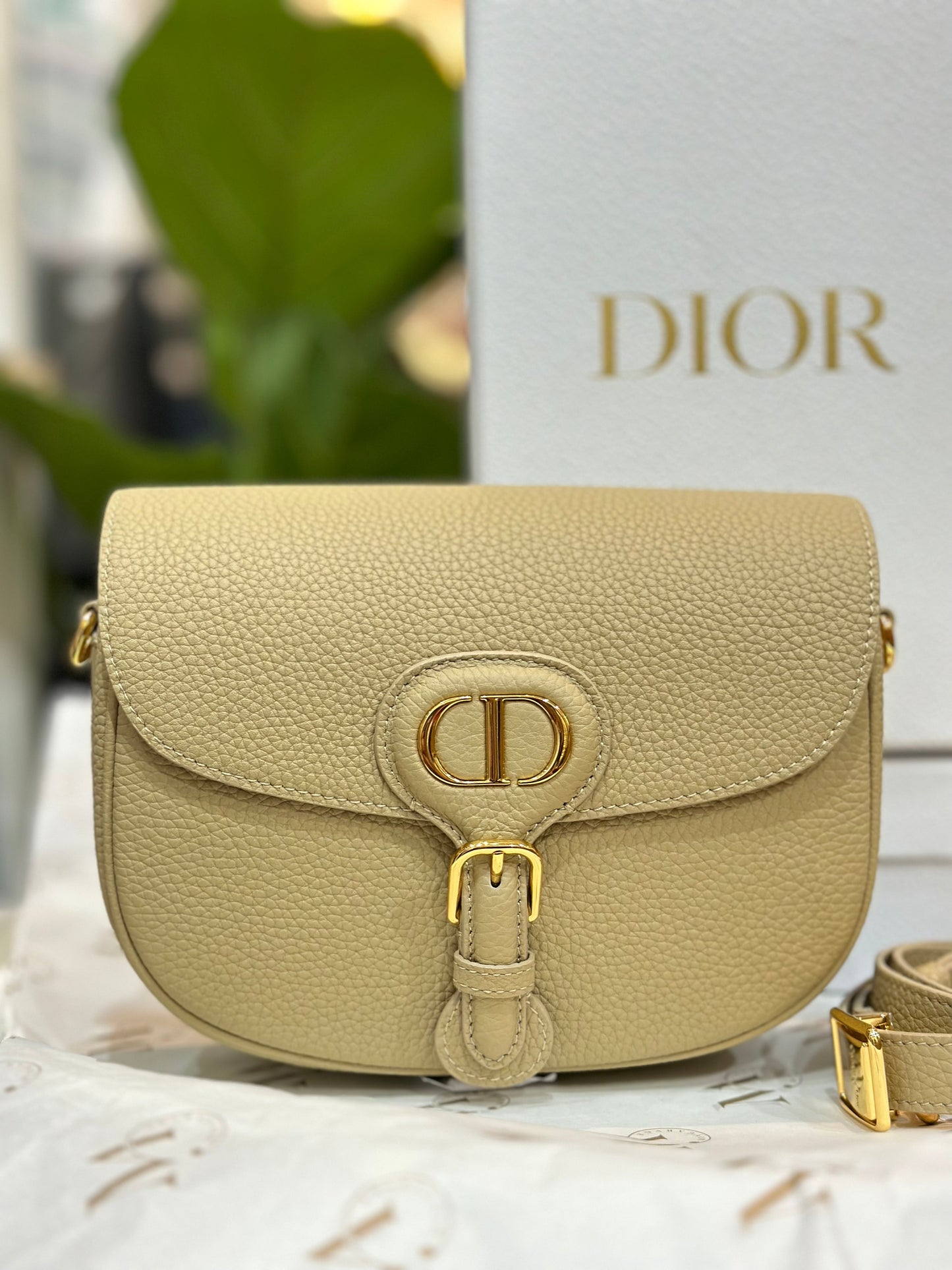 DIOR BOBBY GRAINED CALFSKIN