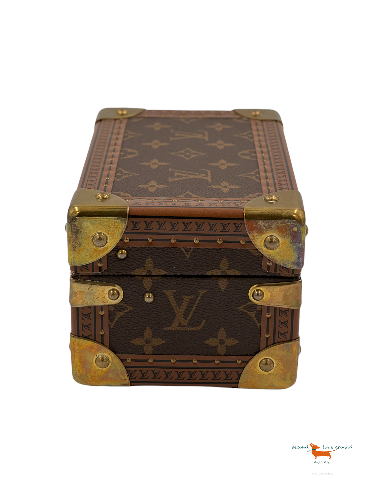Louis Vuitton Coffret TrÃ©sor 20 Monogram Canvas Brown