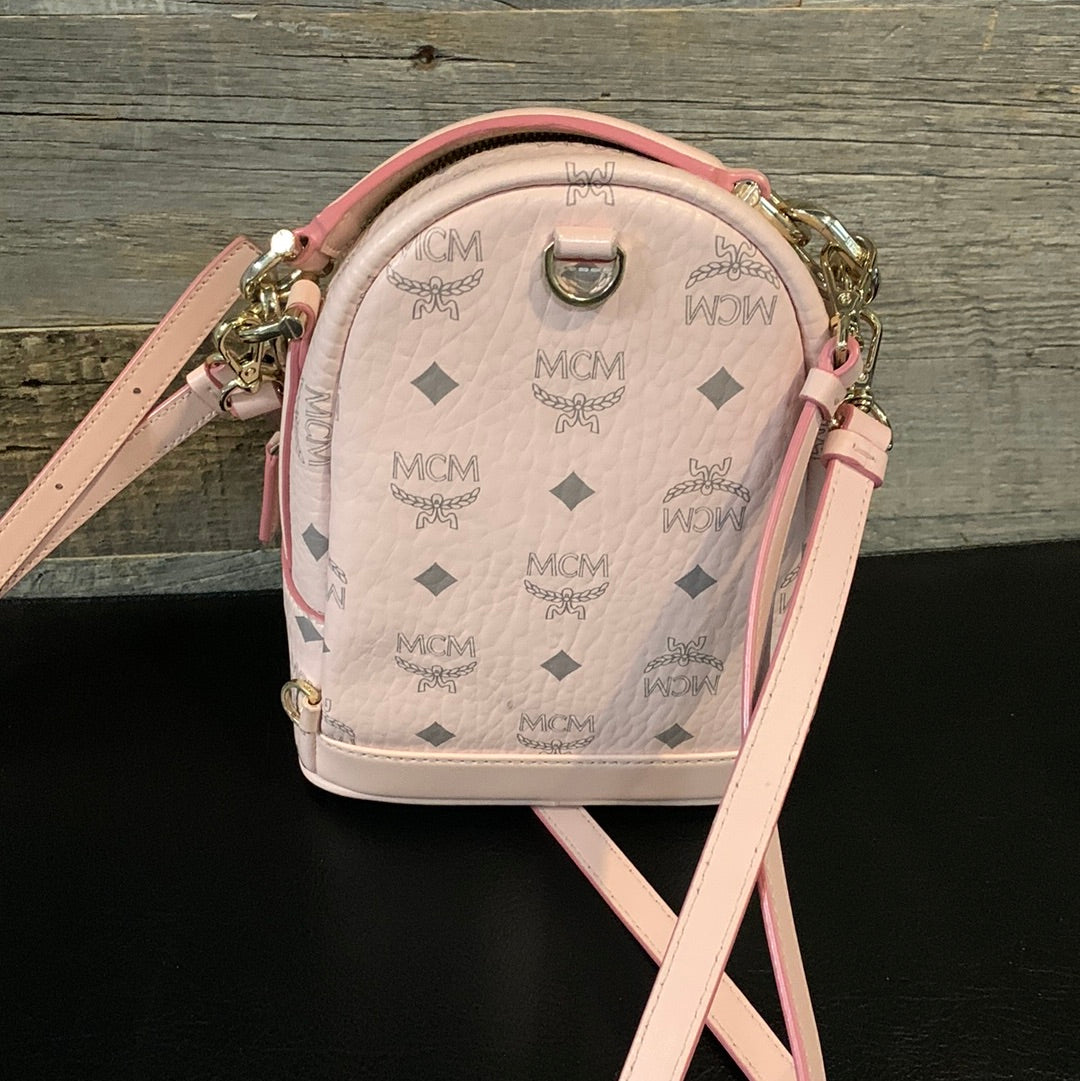 MCM Patricia Visetos Mini Backpack