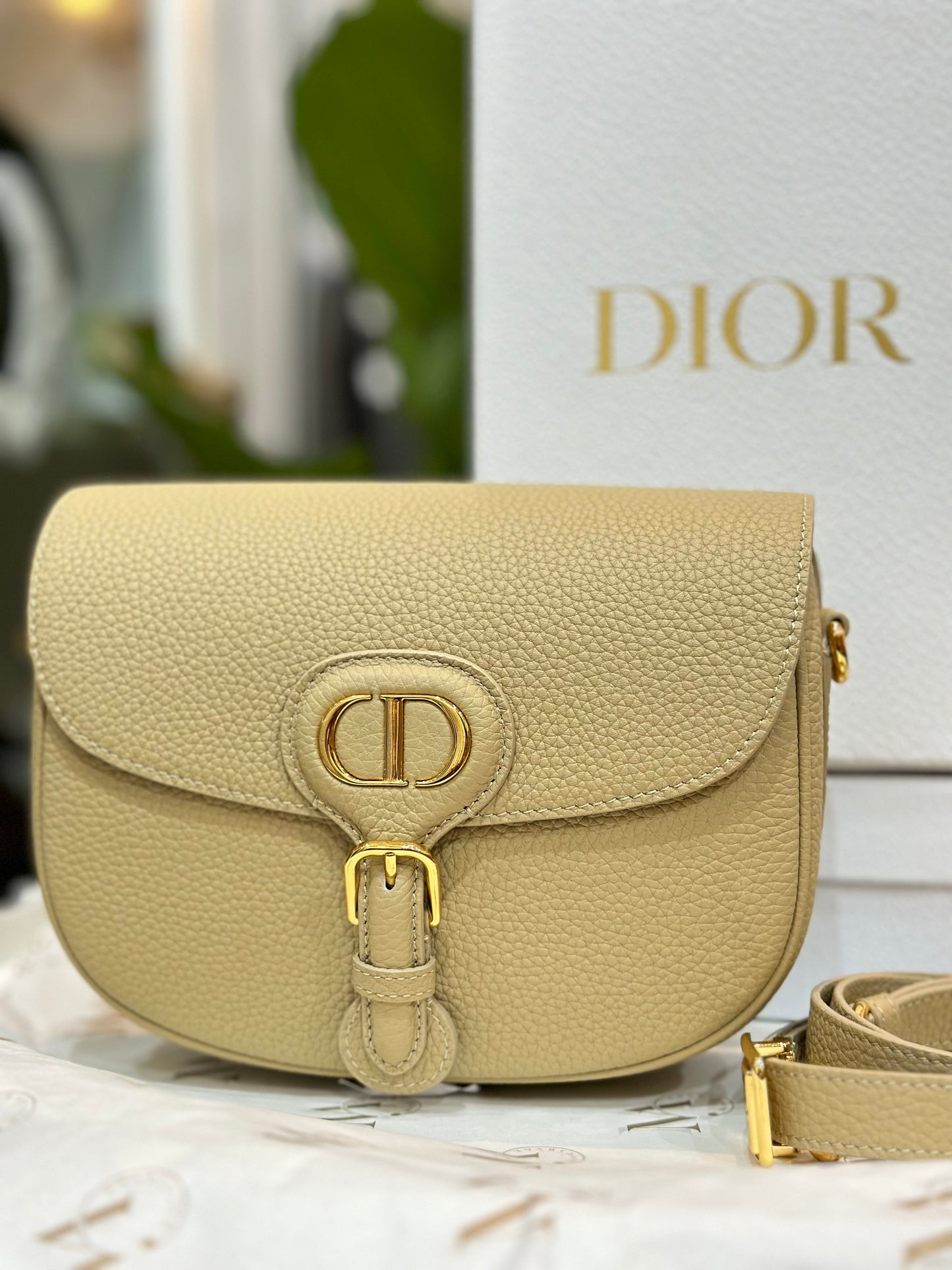 DIOR BOBBY GRAINED CALFSKIN