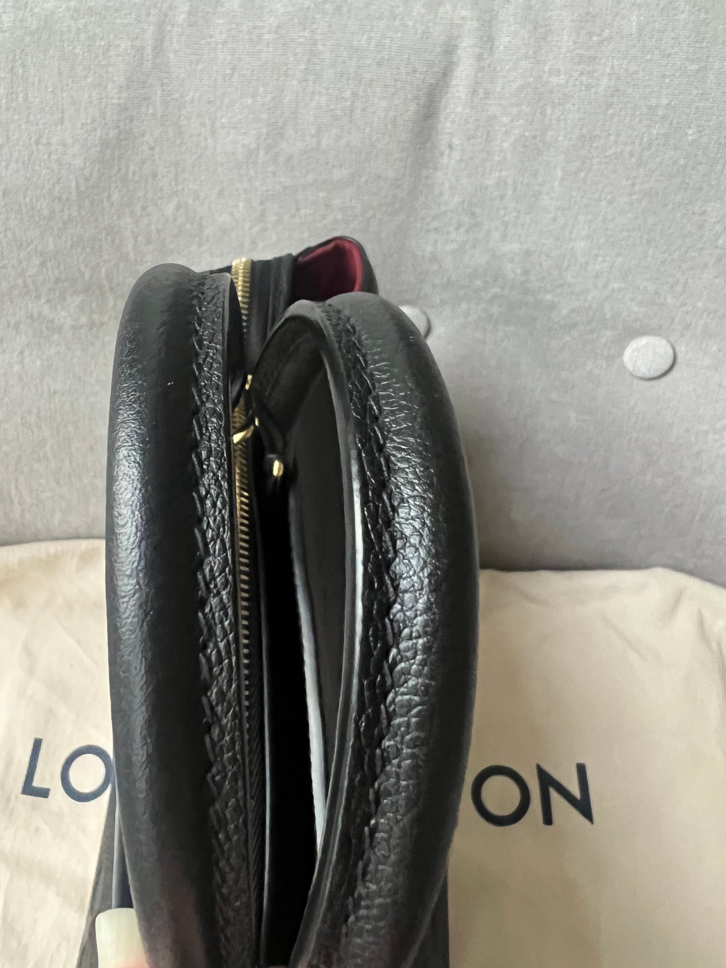 Louis Vuitton Petit Palais Black Empreinte (RRP £2,290)