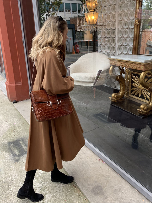 Celine vintage crocodile bag - 1970s