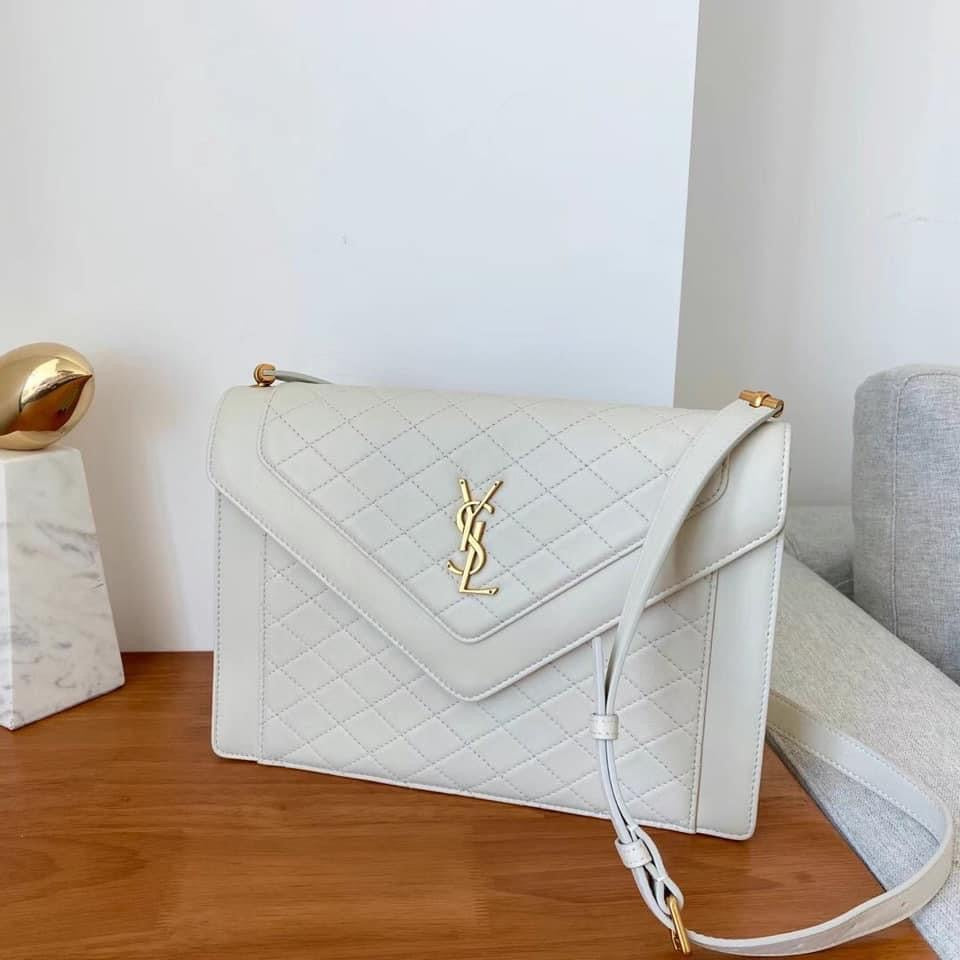YSL  Gaby Satchel Bag in Quilted Lambskini