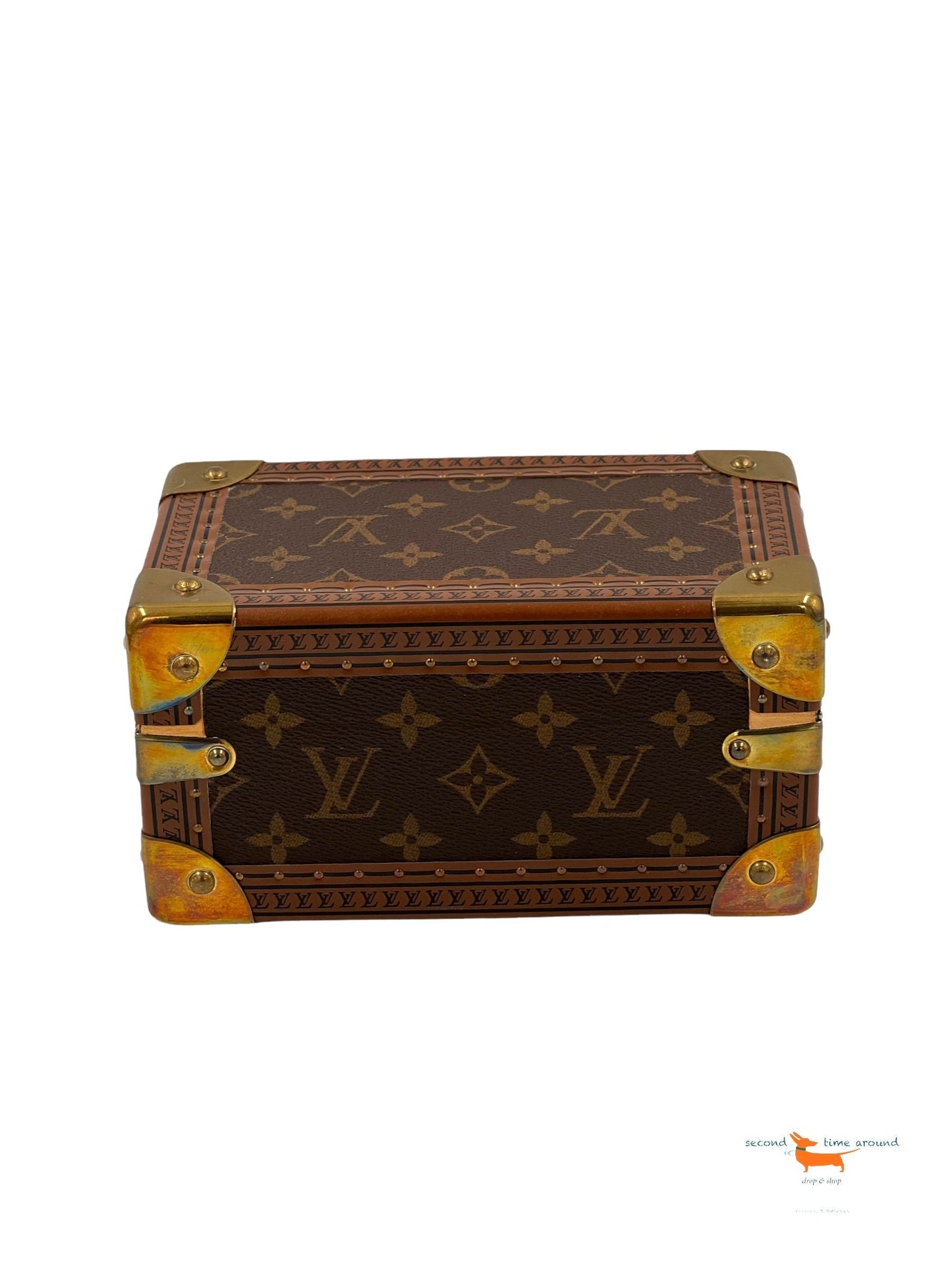 Louis Vuitton Coffret TrÃ©sor 20 Monogram Canvas Brown