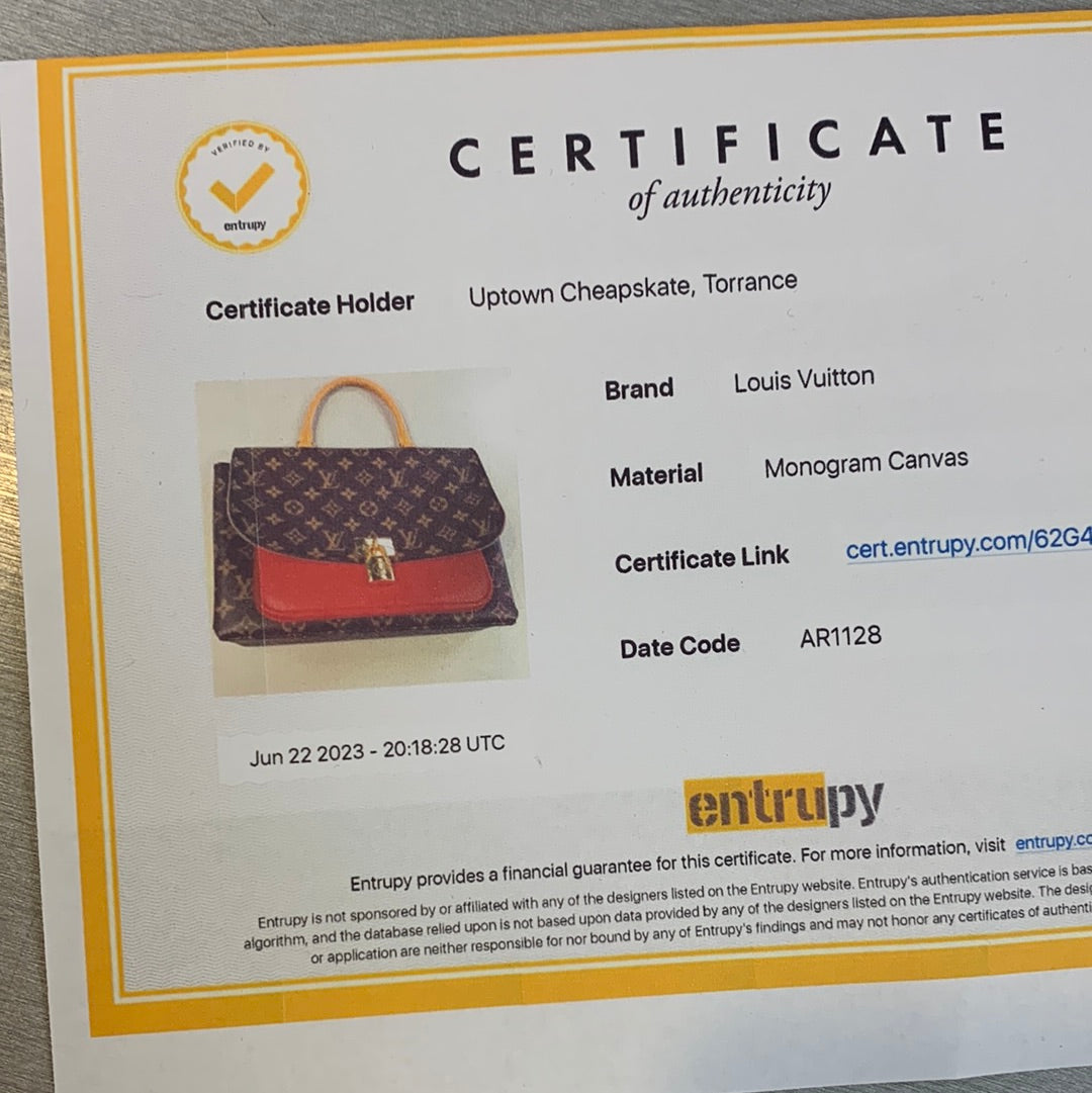 Louis Vuitton Marignan Monogram Handbag