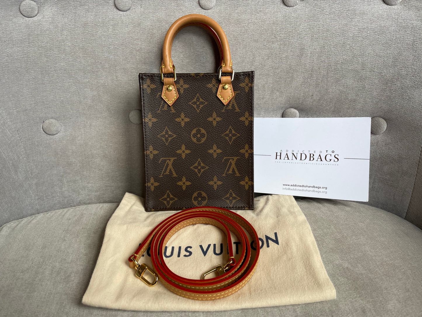 Louis Vuitton Petit Sac Plat (RRP £1,380)