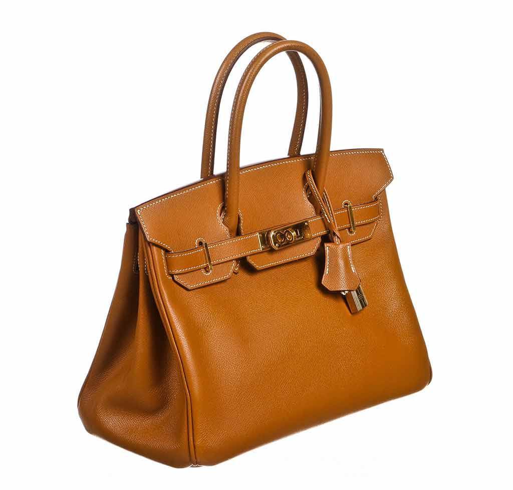 HermÃƒÆ’Ã‚Â¨s Birkin 30 Gold Epsom GHW