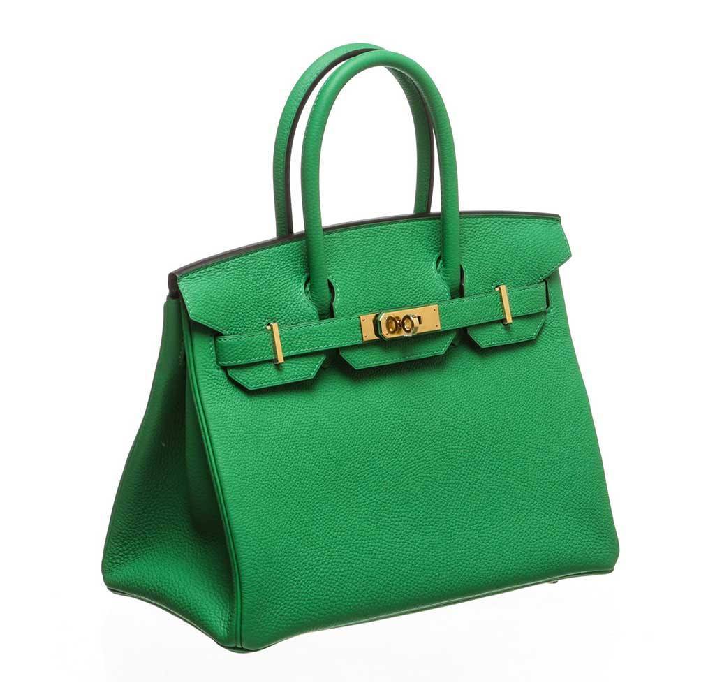 HermÃƒÆ’Ã‚Â¨s Birkin 30 Bamboo GHW