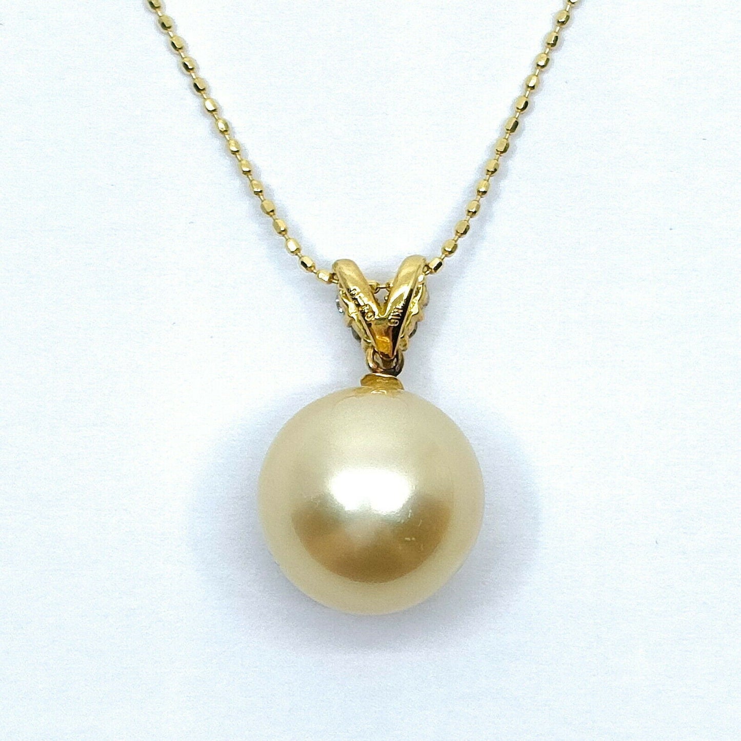 Jewelry Necklace Pearl 18k Yellow Gold