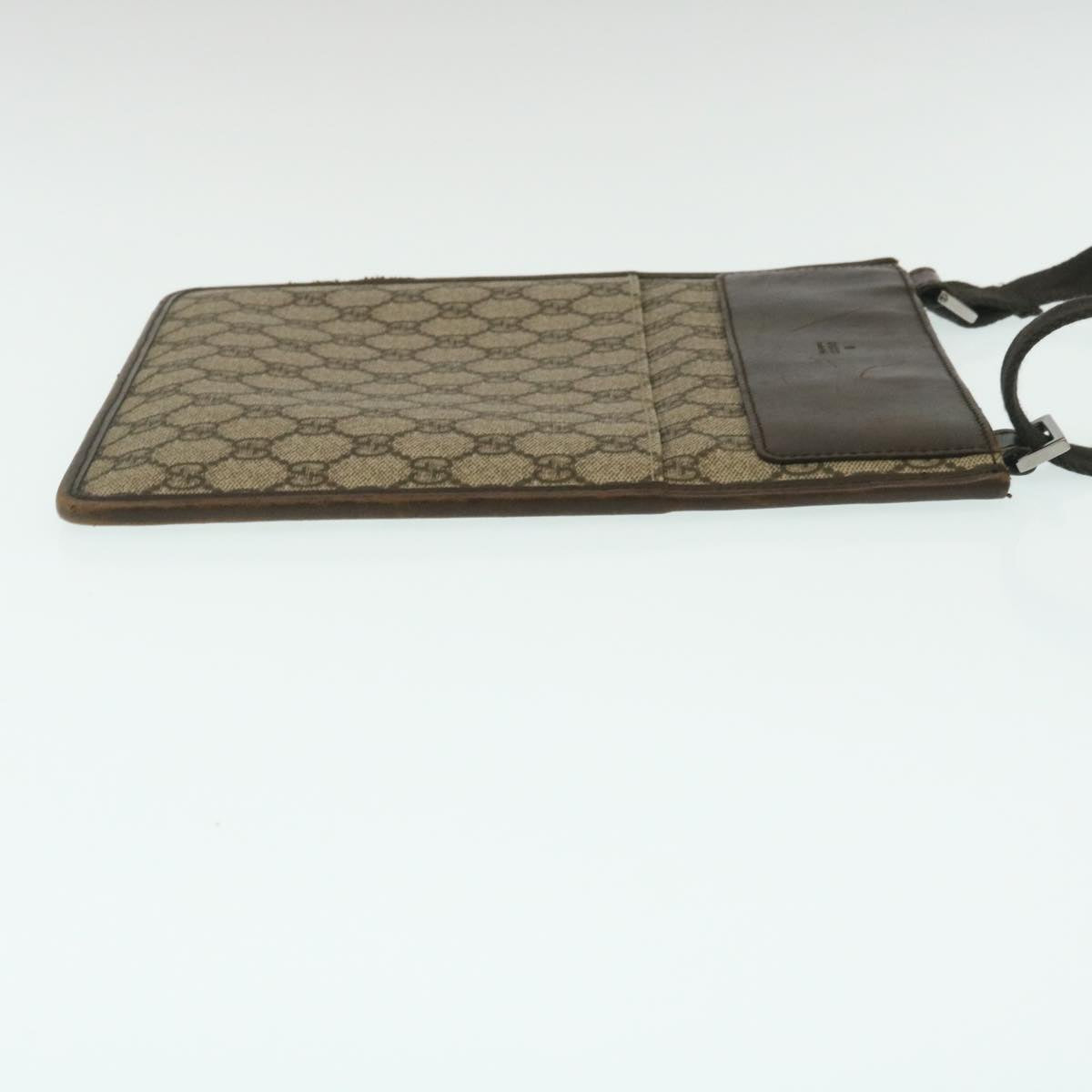 GUCCI GG Canvas Shoulder Bag Brown Beige ki1760