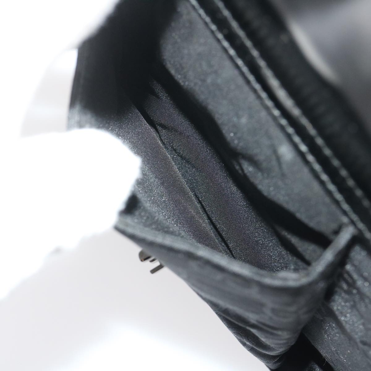 GUCCI GG Canvas Tote Bag Nylon Black ki1925