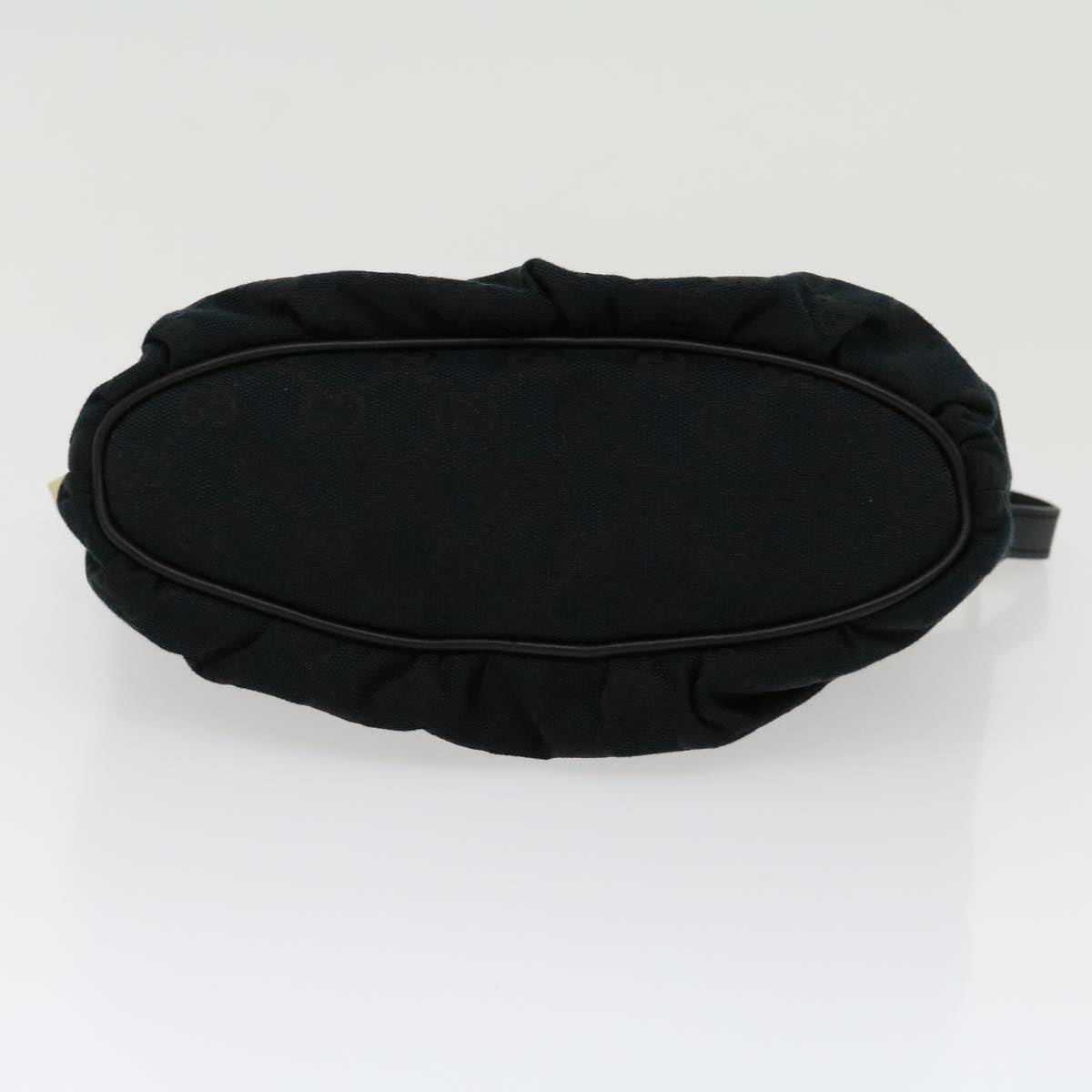 GUCCI GG Canvas Web Sherry Line Pouch Black Red Green ki2089A